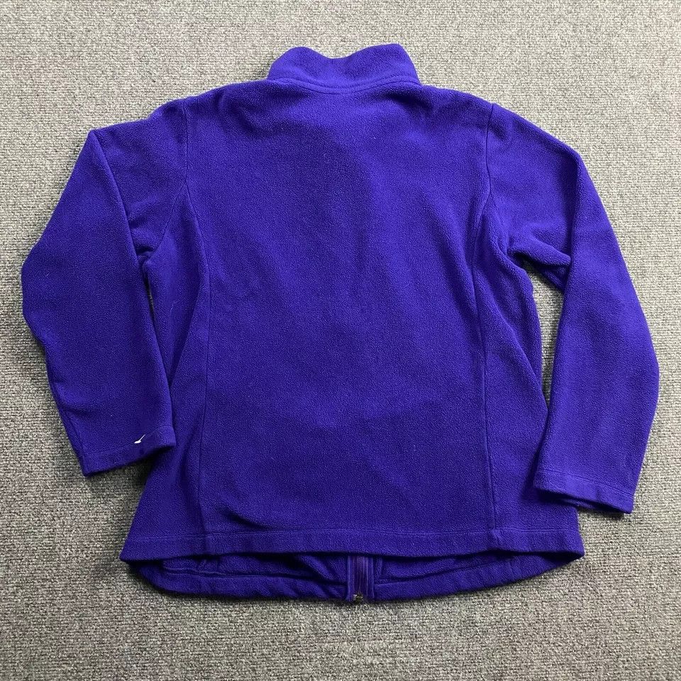Uniqlo Uniqlo Fleece Jacket Women's Extra Large Purple Full Zip XL Size XL / US 12-14 / IT 48-50 - 4 Thumbnail