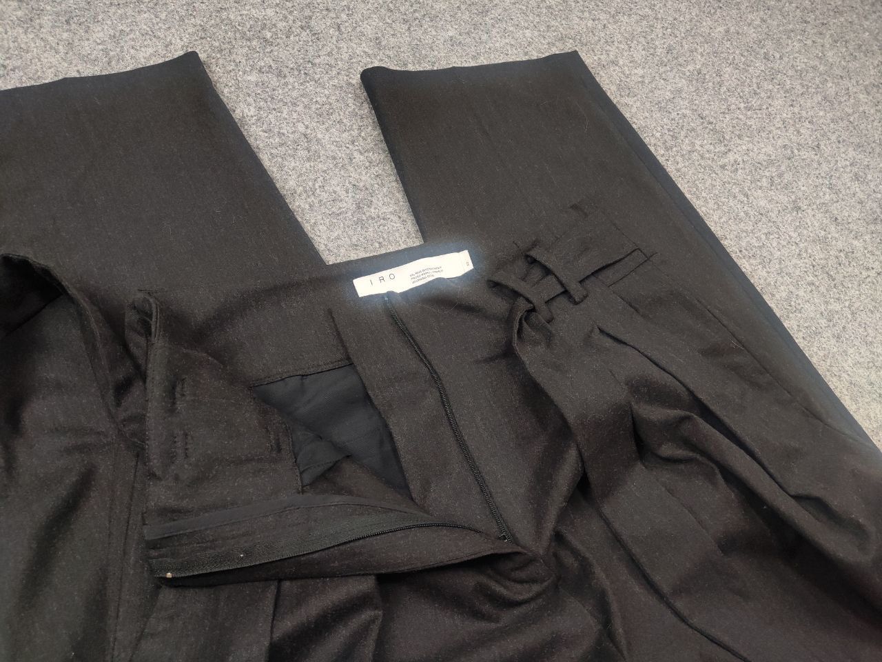 Iro Iro Naringo high-waisted Cirse wide legs trousers Belt Pants Size 32" / US 10 / IT 46 - 12 Thumbnail