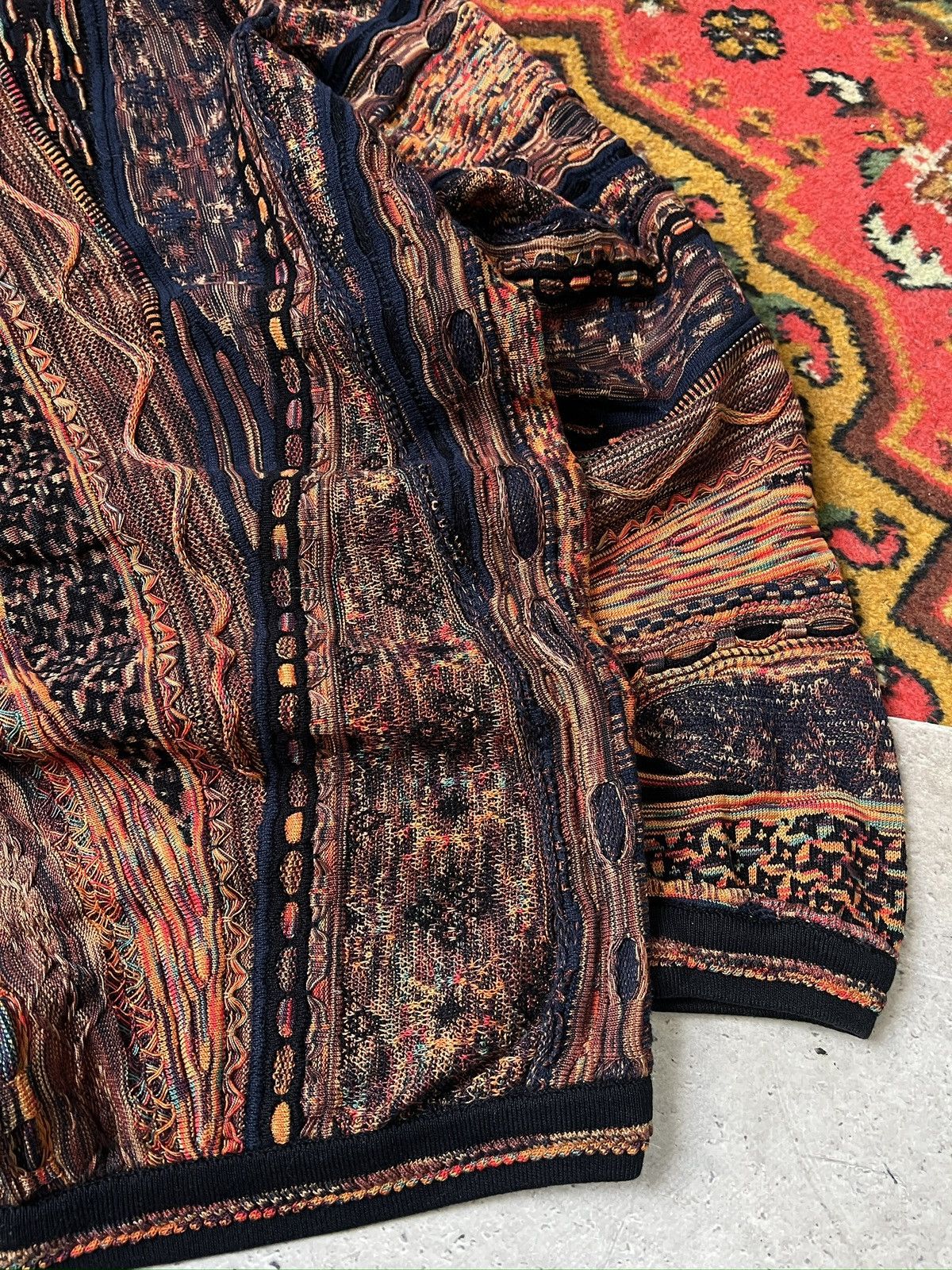 Tundra Coogi style tundra Australia knitted sweater y2k Size US M / EU 48-50 / 2 - 11 Thumbnail