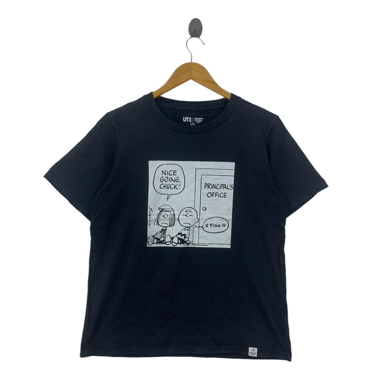 Uniqlo UNIQLO x SNOOPY Charlie Brown Peppermint Patty Tee Shirt Size L / US 10 / IT 46 - 1 Thumbnail