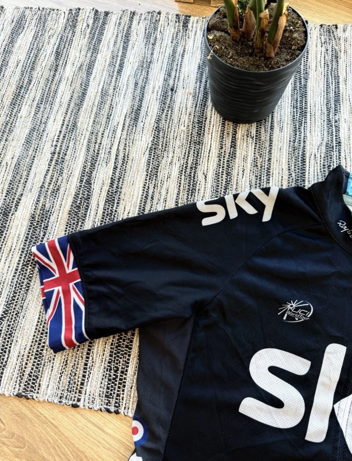 Rapha Rapha Team Sky Wiggo 2013 Mens`s Short Sleeve Jersey Rare Size US M / EU 48-50 / 2 - 3 Thumbnail