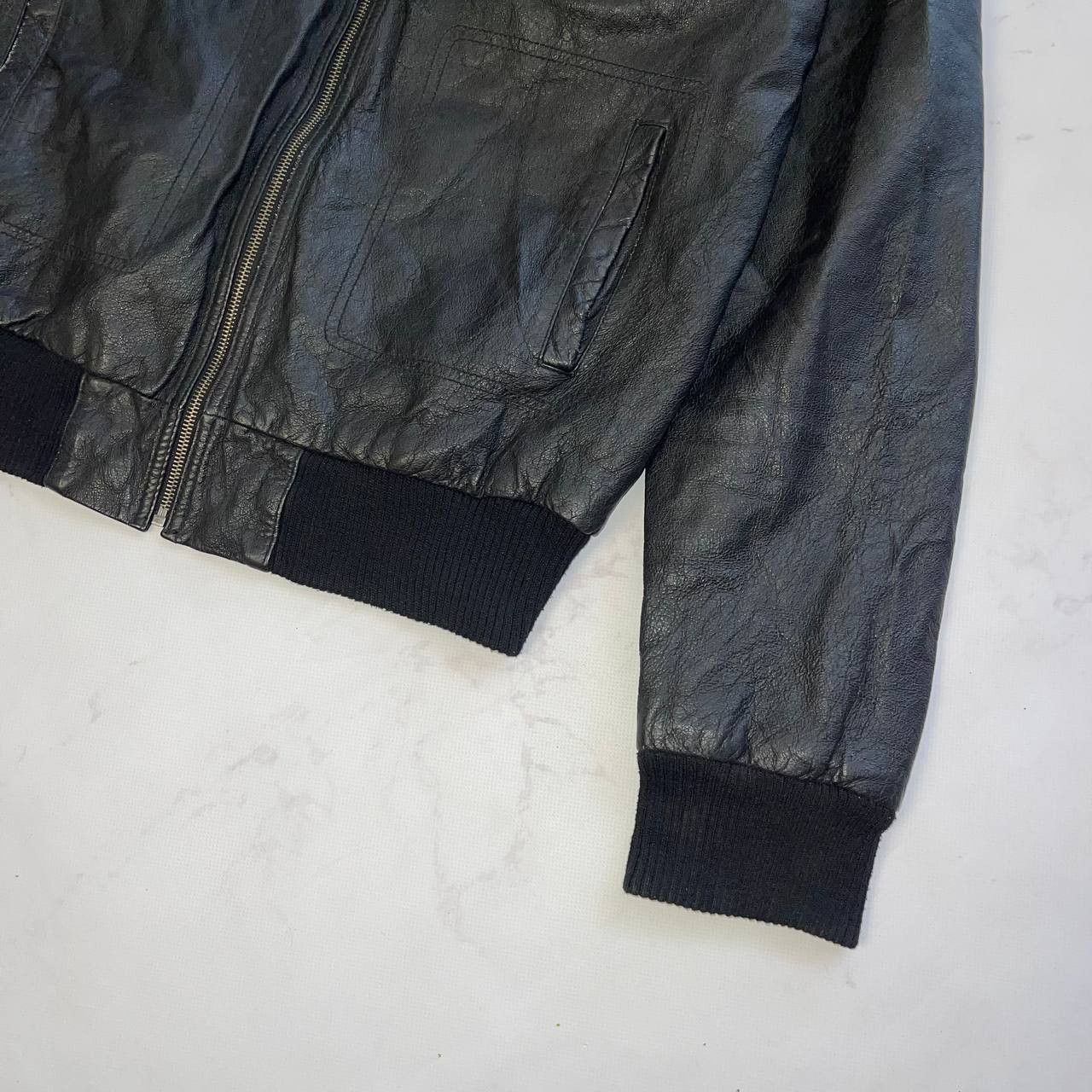 Japanese Brand Japanese Brand Leather Jackets Y2K Streetwear Vintage Sz XL Size US XL / EU 56 / 4 - 9 Thumbnail