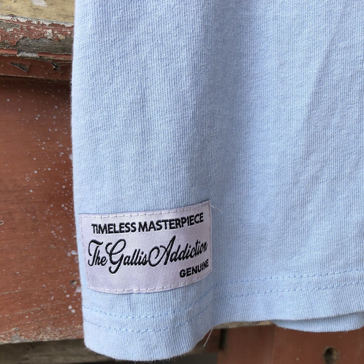 Japanese Brand GALLIS ADDICTION Over Saiz Tshirt Size US XL / EU 56 / 4 - 6 Thumbnail