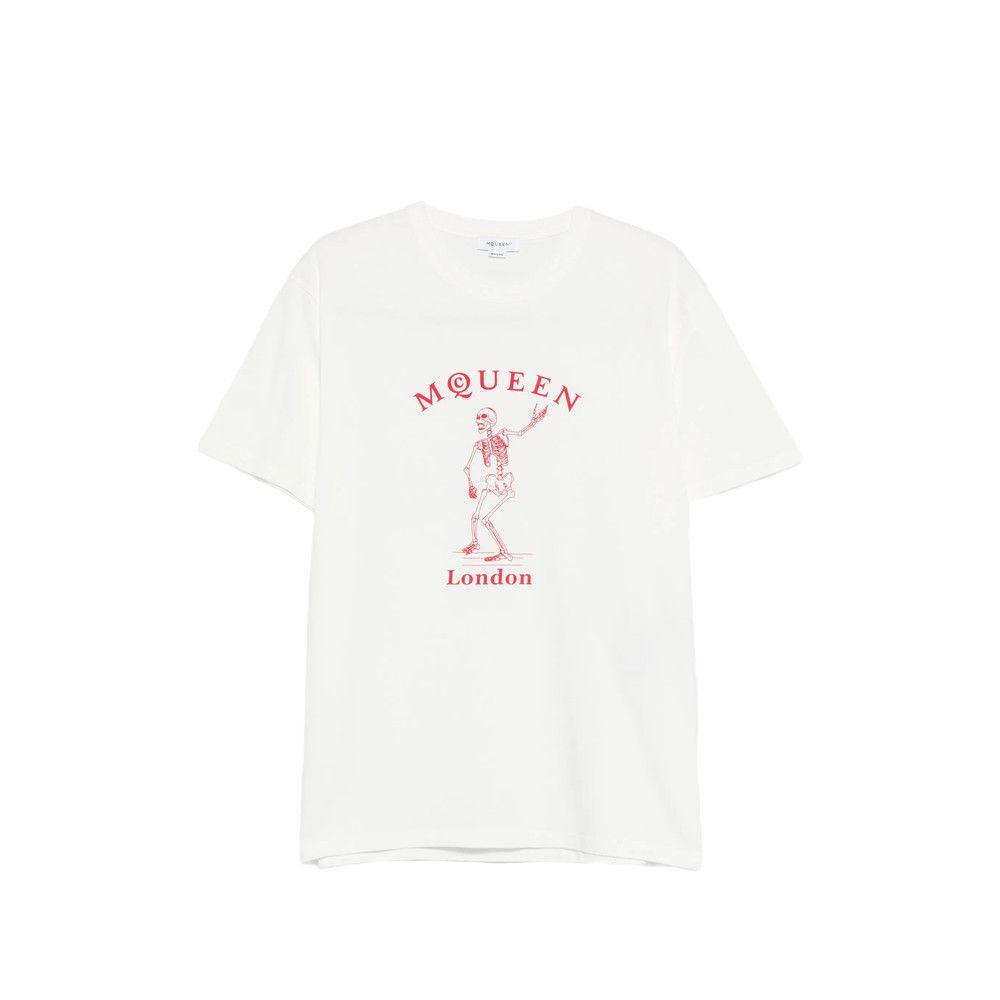 Alexander McQueen Alexander Mcqueen WHITE T-Shirts & Vests - T-Shirts Size US S / EU 44-46 / 1 - 1 Thumbnail