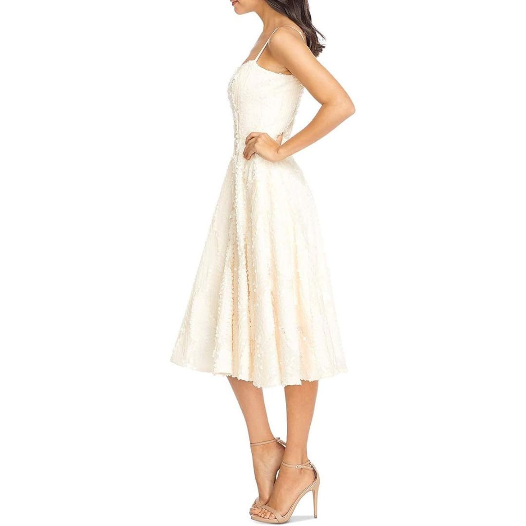 Dress the Population Dress the Population Flora Sequin Fit & Flare Midi Dress Size S / US 4 / IT 40 - 1 Thumbnail