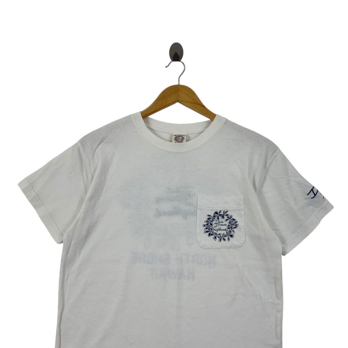 Vintage DICK BREWER SURFBOARD North Shore Hawaii Tee Shirt Top Size S / US 4 / IT 40 - 2 Thumbnail