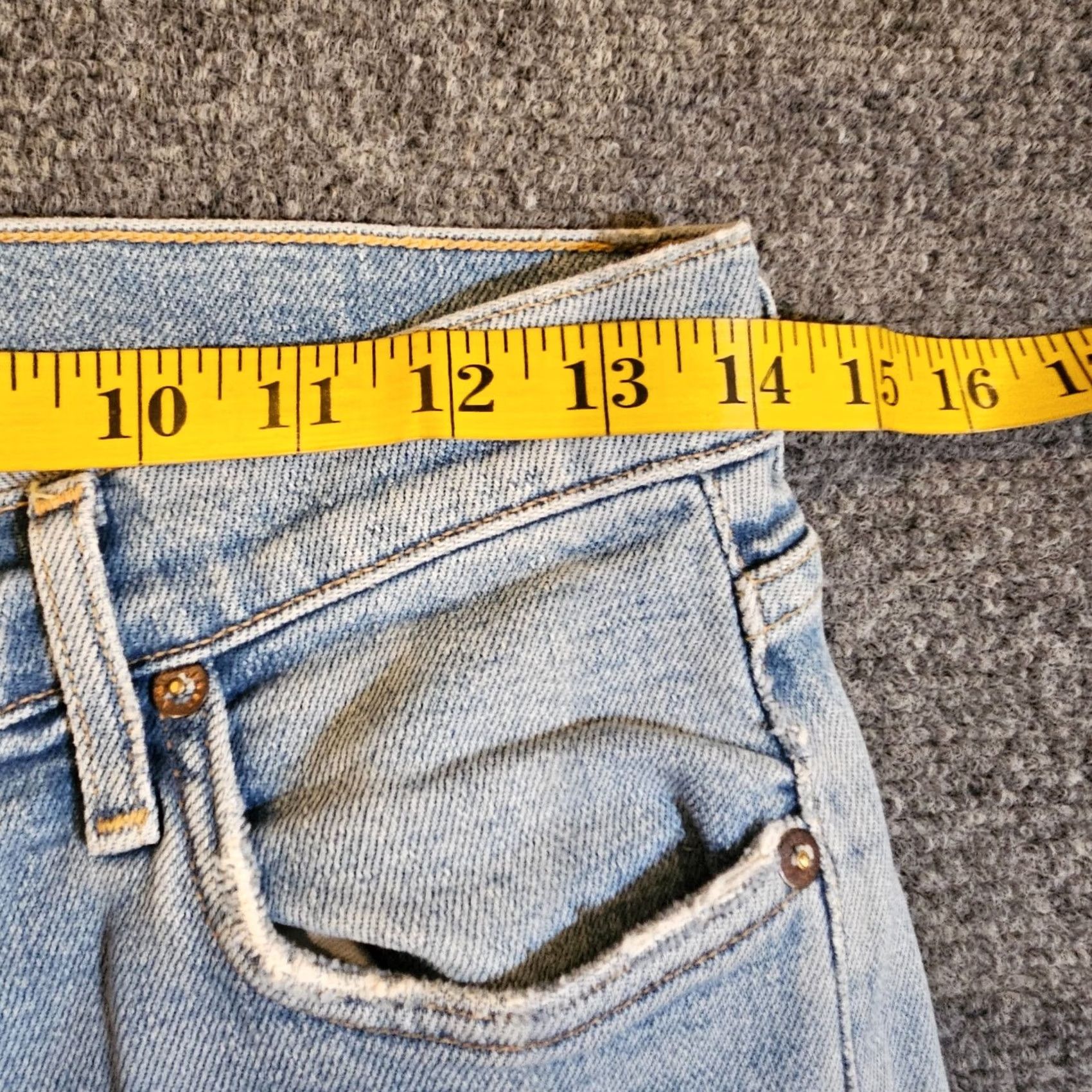 Agolde AGOLDE Jeans Sophie Ankle Mid Rise Lightwash Blue 27 Women's Denim 5-Pocket Regular Fit Black? Size 27" / US 4 / IT 40 - 6 Thumbnail