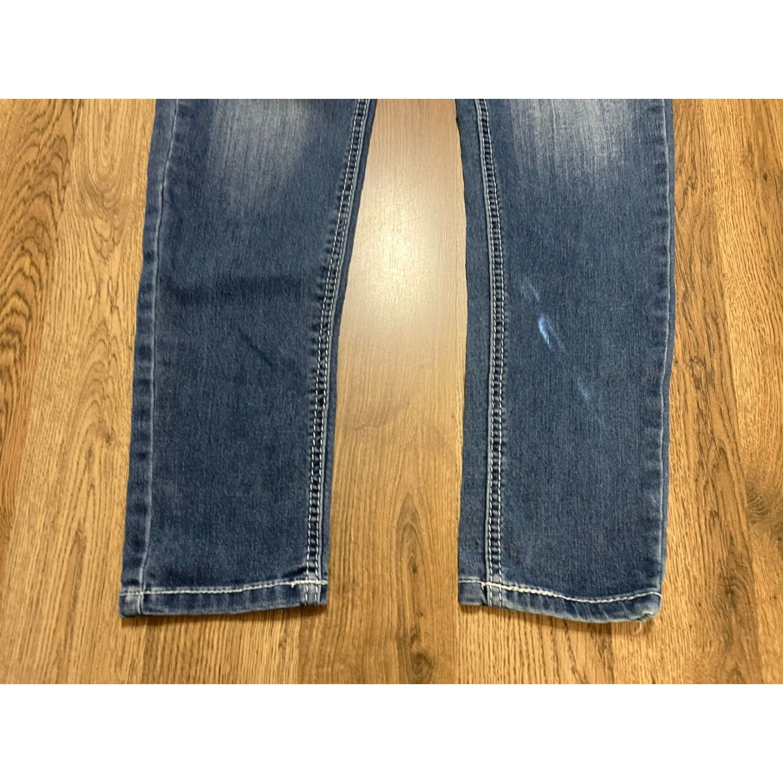 Vintage Amethyst Jeans Women’s Size 9 Blue Denim Straight Leg Pockets Size 30" / US 8 / IT 44 - 3 Thumbnail