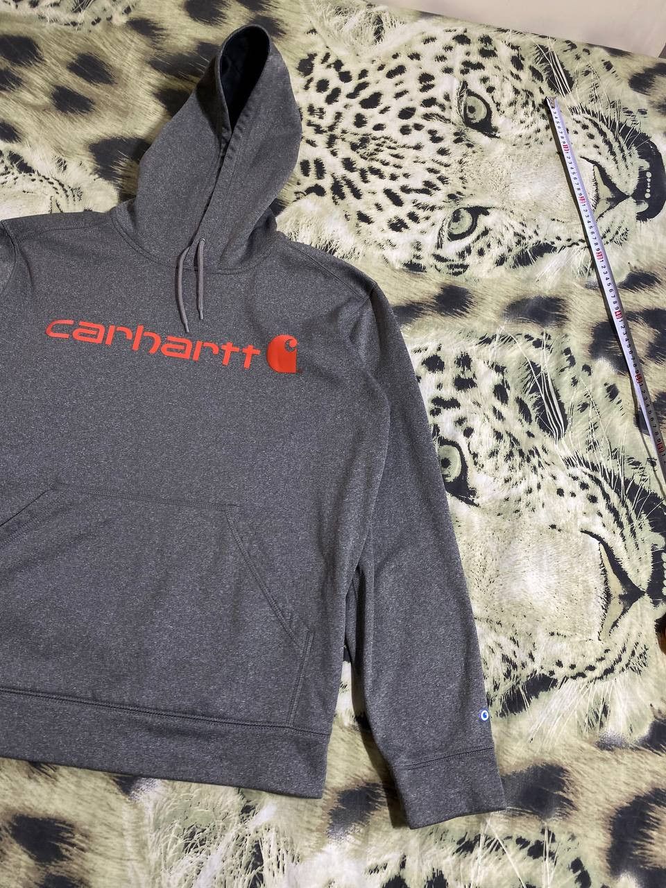 Carhartt × Vintage Crazy Rare Vintage Carhartt Gray Hooded Jacket Size Large Size US L / EU 52-54 / 3 - 11 Thumbnail