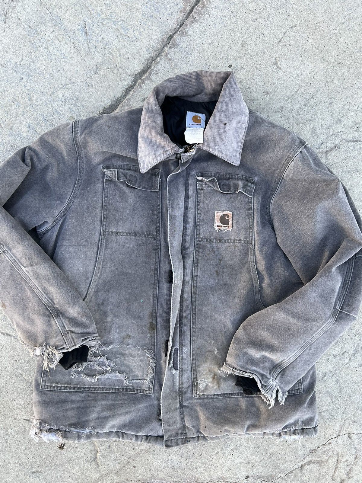 image of Carhartt Jacket in Grey, Men's (Size XL)