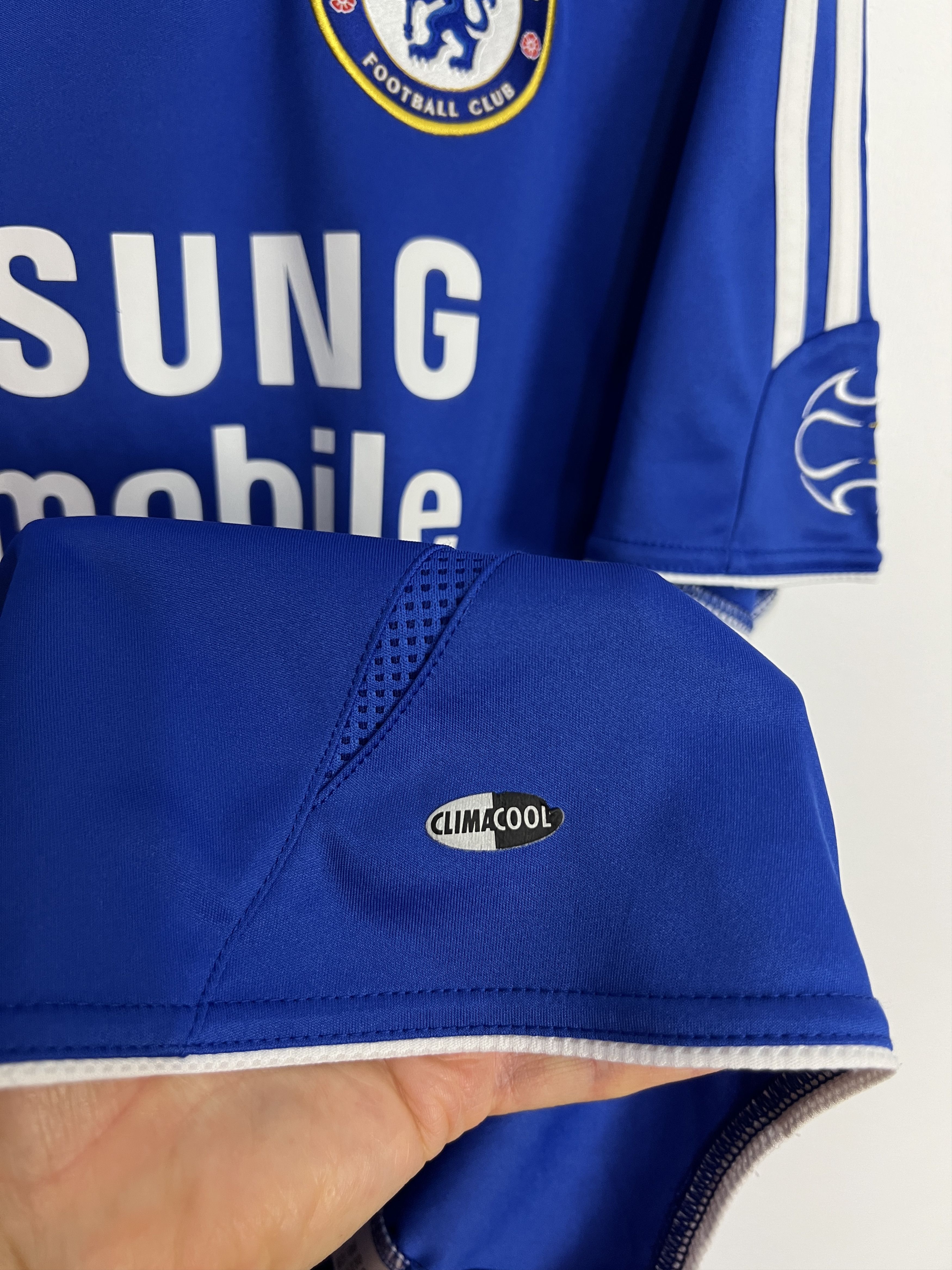 Adidas Chelsea Home football shirt 2006 Soccer Adidas Jersey Trikot Size US XL / EU 56 / 4 - 5 Thumbnail