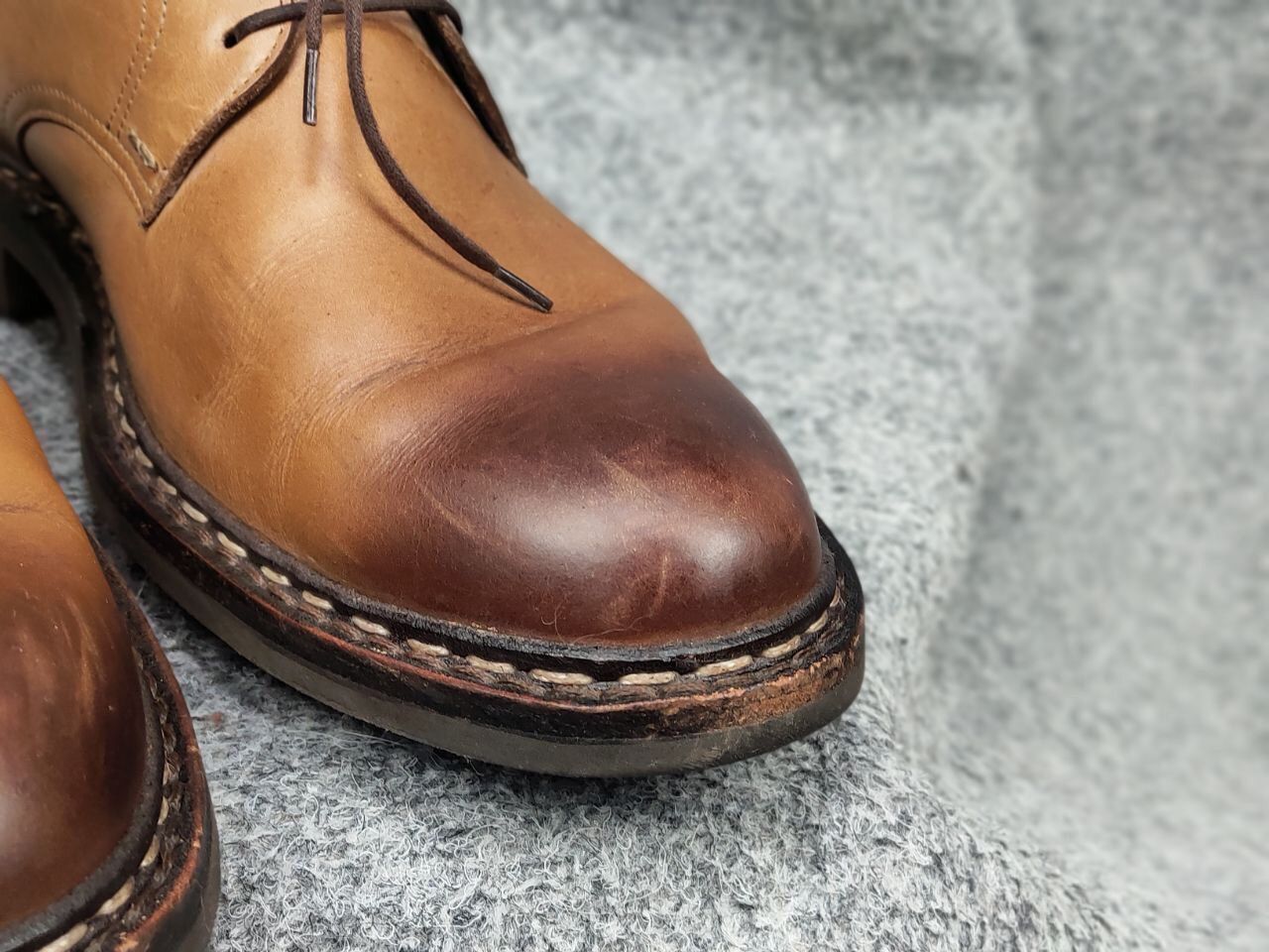 Designer × Mephisto Mephisto Brown Derby Classic Mens Lace Up Shoes Size US 11 / EU 44 - 13 Thumbnail