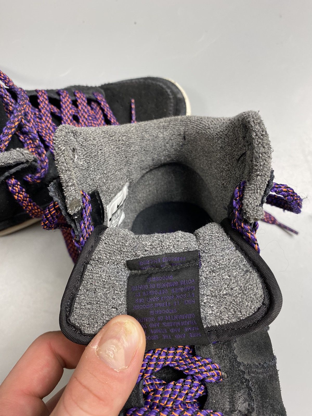 Nike Nike Dunk Sky High Black Court Purple Size US 7.5 / IT 37.5 - 8 Thumbnail