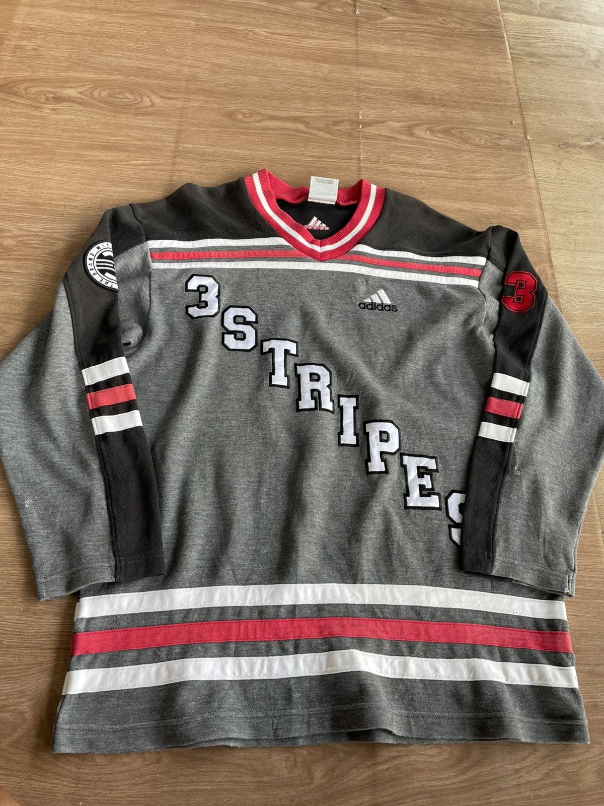 Adidas × Vintage Vintage 90s adidas international sports sweatshirt Size US L / EU 52-54 / 3 - 1 Thumbnail