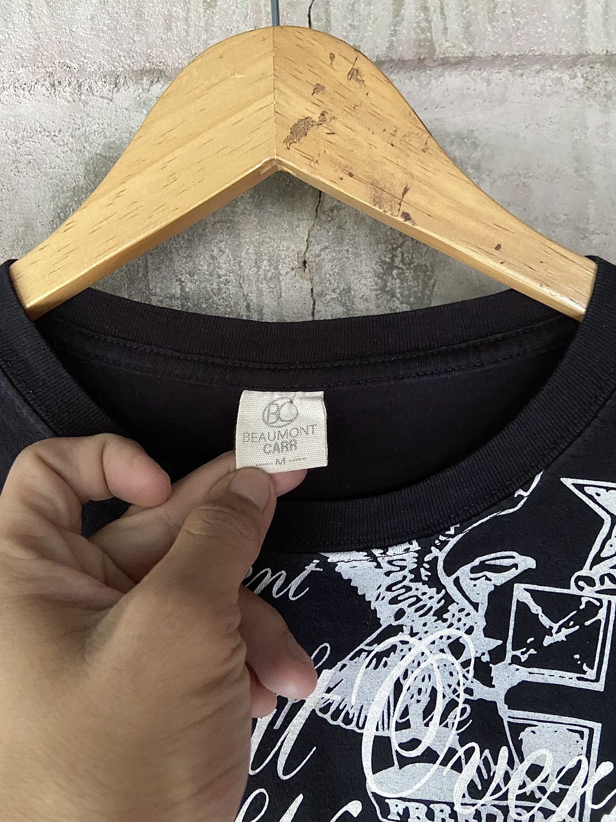 20471120 DESIRE THAT IN HOPE WILL BECOME SHAPE BEFORE LONG TEE Size US M / EU 48-50 / 2 - 8 Thumbnail
