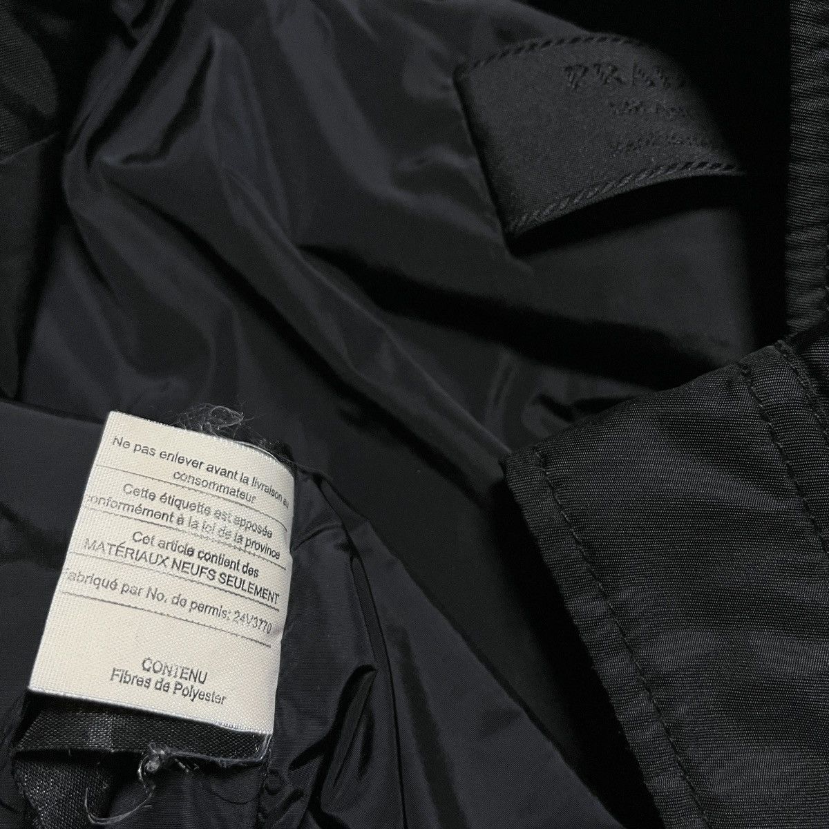Prada Prada Black Nylon Leather Biker Jacket Size US S / EU 44-46 / 1 - 10 Thumbnail