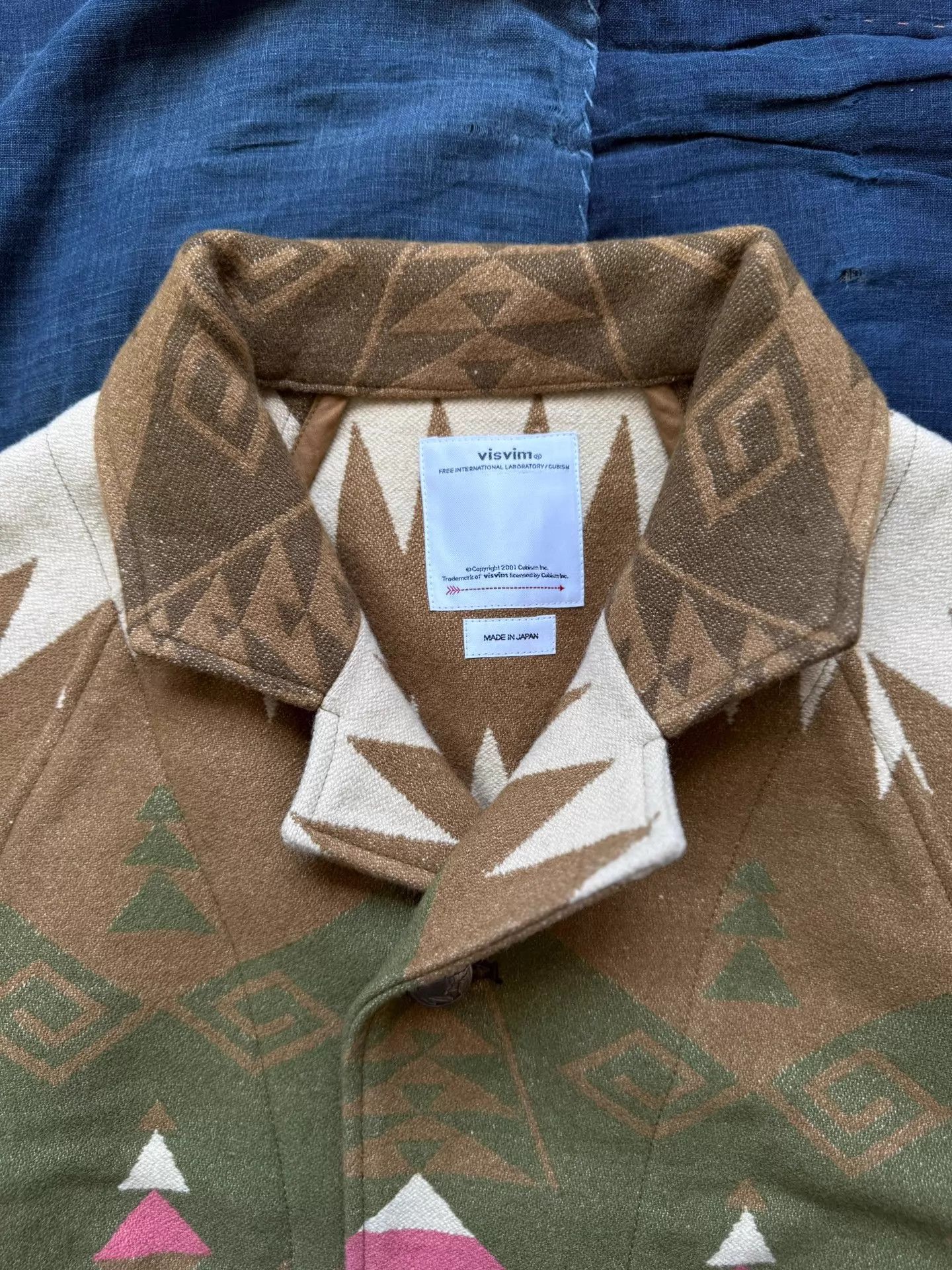 Visvim VISVIM 23SS HOPILAND COAT Native Blanket Khaki 2 Size US M / EU 48-50 / 2 - 5 Thumbnail