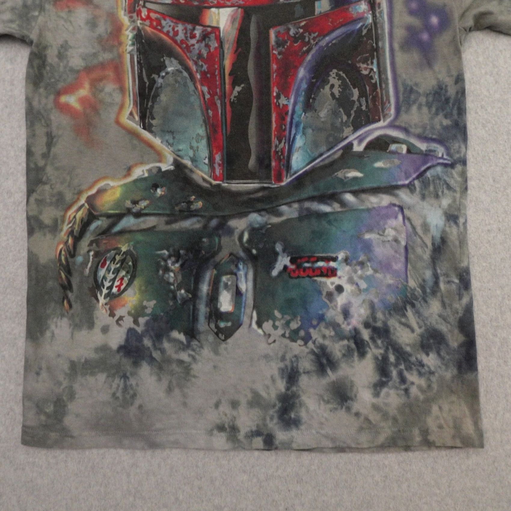 Disney Disney Parks Star Wars Boba Fett Tshirt Mens M Size Medium (20X28) Multicolor Tie Dye Graphic Shirt Size US M / EU 48-50 / 2 - 7 Thumbnail