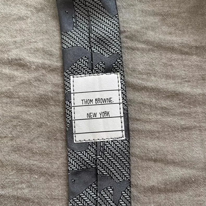 Thom Browne Thom Browne Whale neckties Size ONE SIZE - 3 Thumbnail