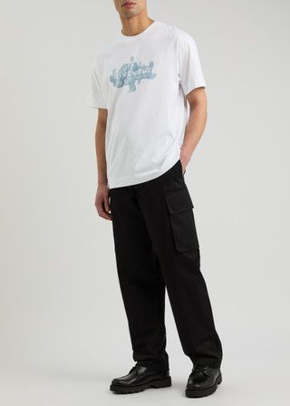 Givenchy o1h1sh10525 Reverse T-Shirt in White Size US XXL / EU 58 / 5 - 4 Thumbnail