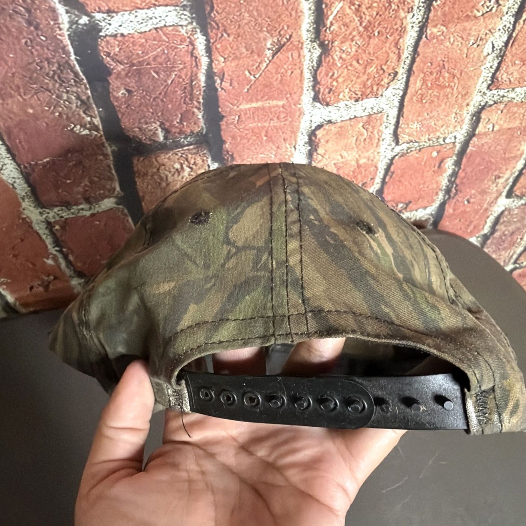Apple VTG Camo HaT Trucker Cap Hat USA Apple Archery Bow Hunting Baseball Snapback Adjustable Multi-Color Size ONE SIZE - 3 Thumbnail