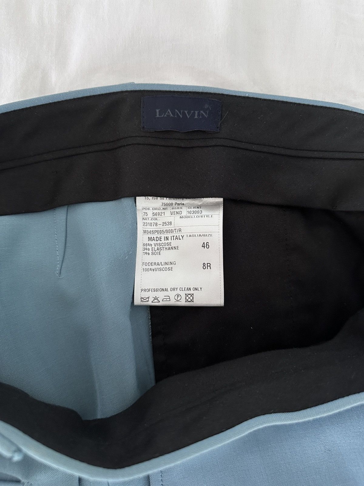 Lanvin Lanvin turquoise petrol silky pants Size US 30 / EU 46 - 5 Thumbnail