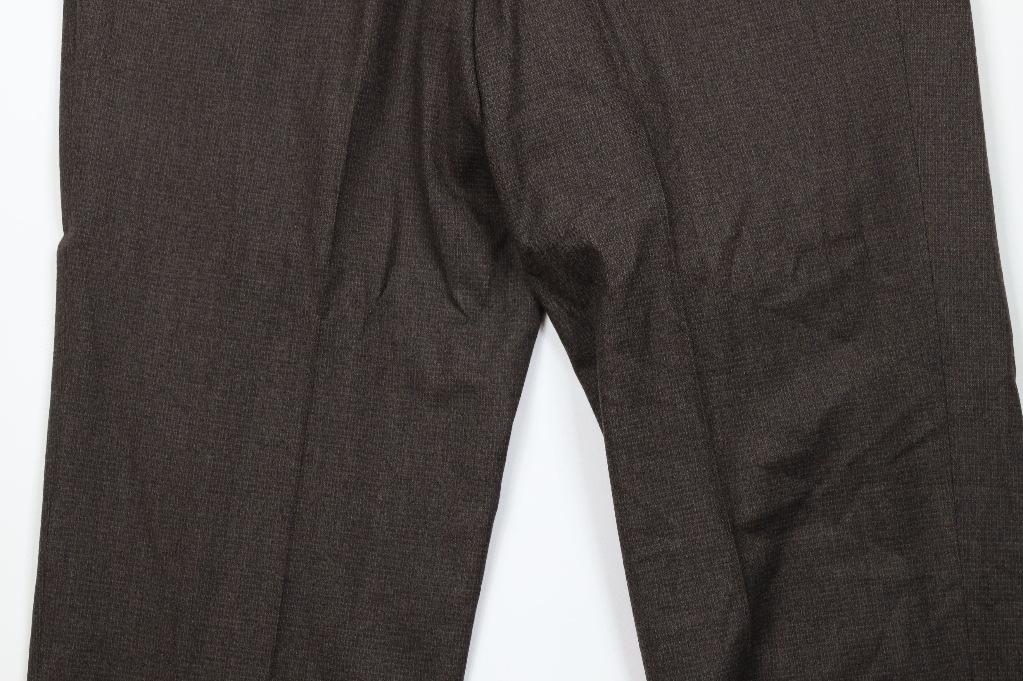 Vintage Vintage 90s Streetwear Cuffed Wide Leg Chino Pants Brown Size US 34 / EU 50 - 11 Thumbnail