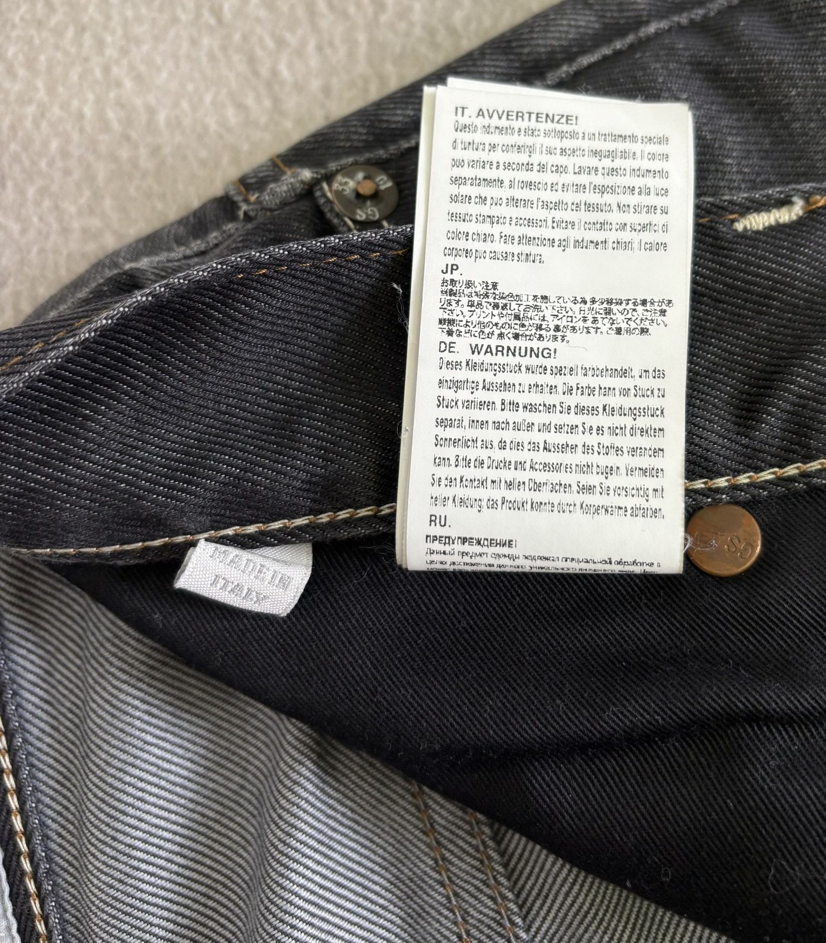 G-Star G-Star Raw 3301 slim fit black jeans size 32-34 Size US 32 / EU 48 - 21 Thumbnail