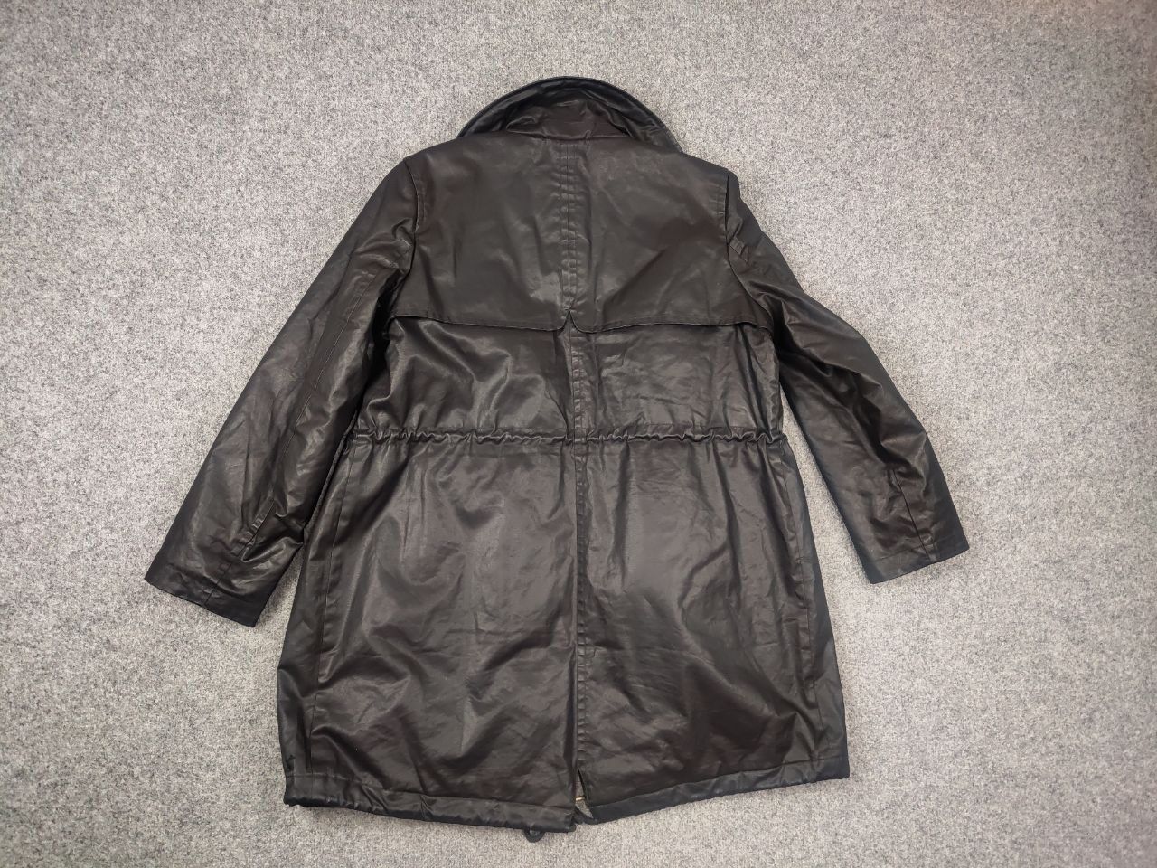 Vintage Joules swanson Design Wax Style Canvas Coat Parka Jacket Size L / US 10 / IT 46 - 12 Thumbnail