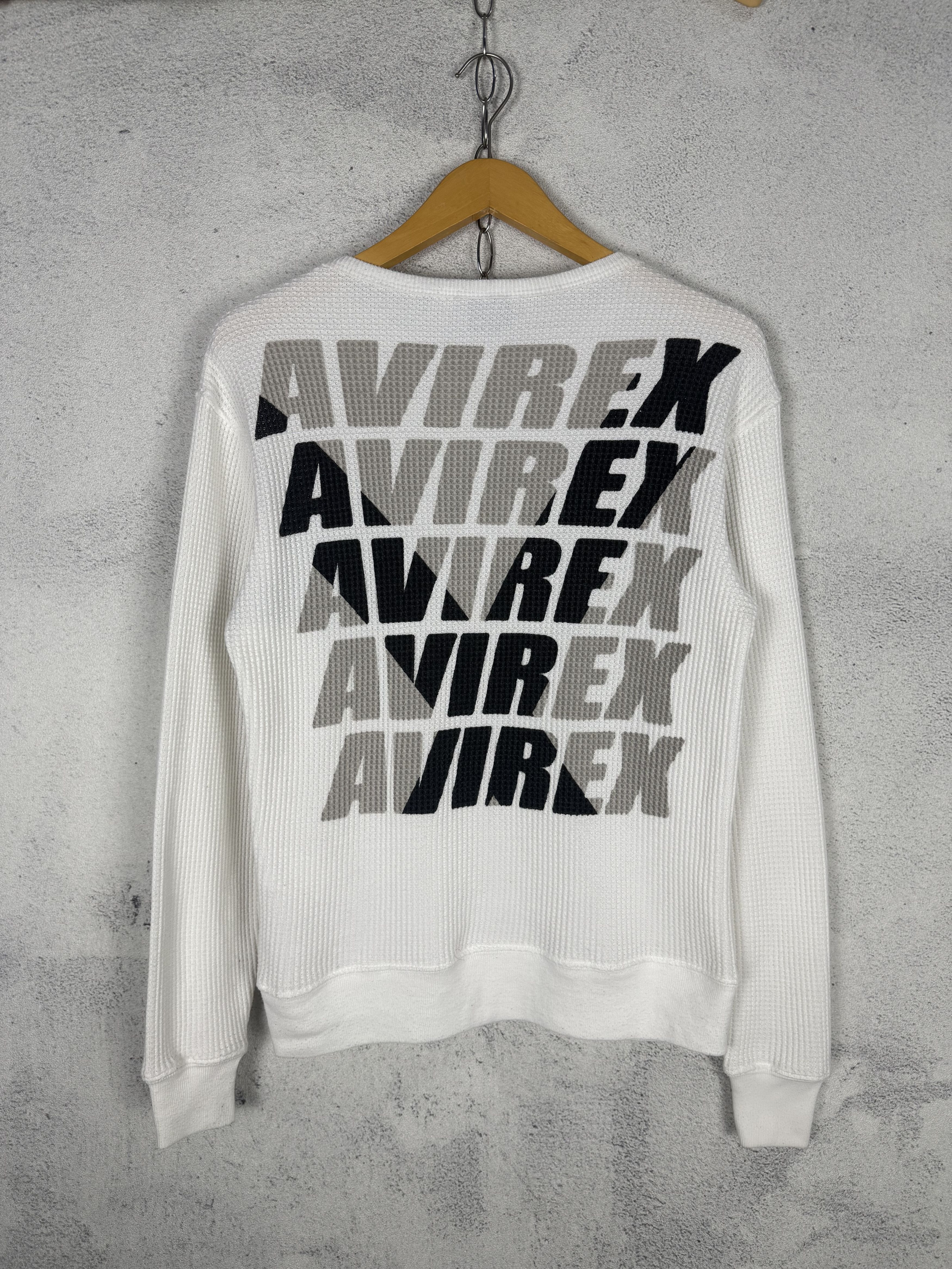 Avirex Avirex Waffle Sweatshirt Crewneck Size US S / EU 44-46 / 1 - 2 Thumbnail