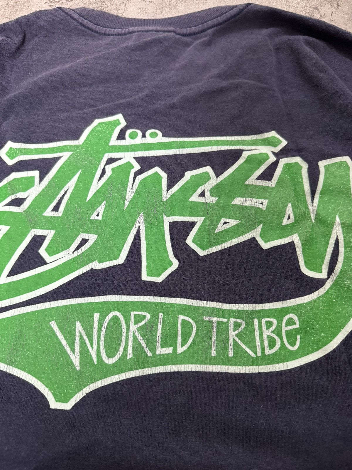 Stussy STUSSY WORLD TRIBE LONGSLEEVE Size US XL / EU 56 / 4 - 3 Thumbnail