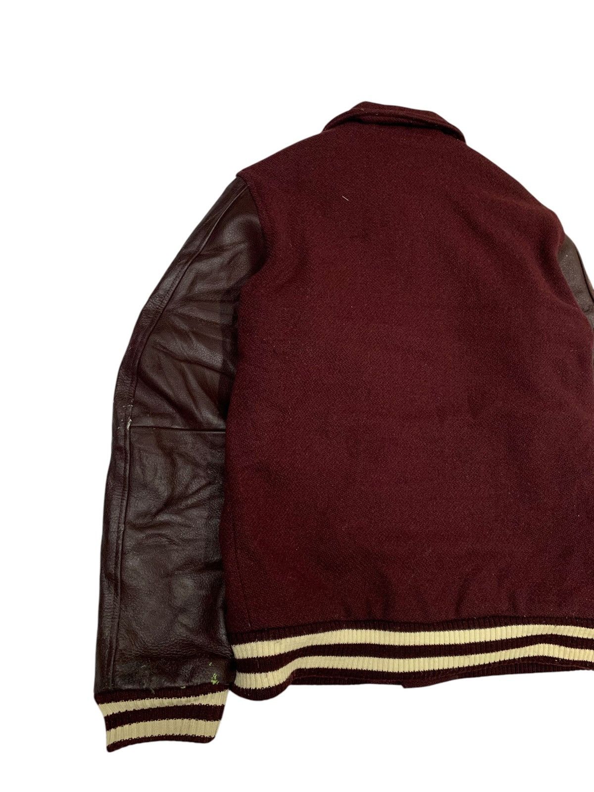 Japanese Brand 🔥COREFIGHTER WOOL/LEATHER VARSITY JACKETS Size US XL / EU 56 / 4 - 7 Thumbnail
