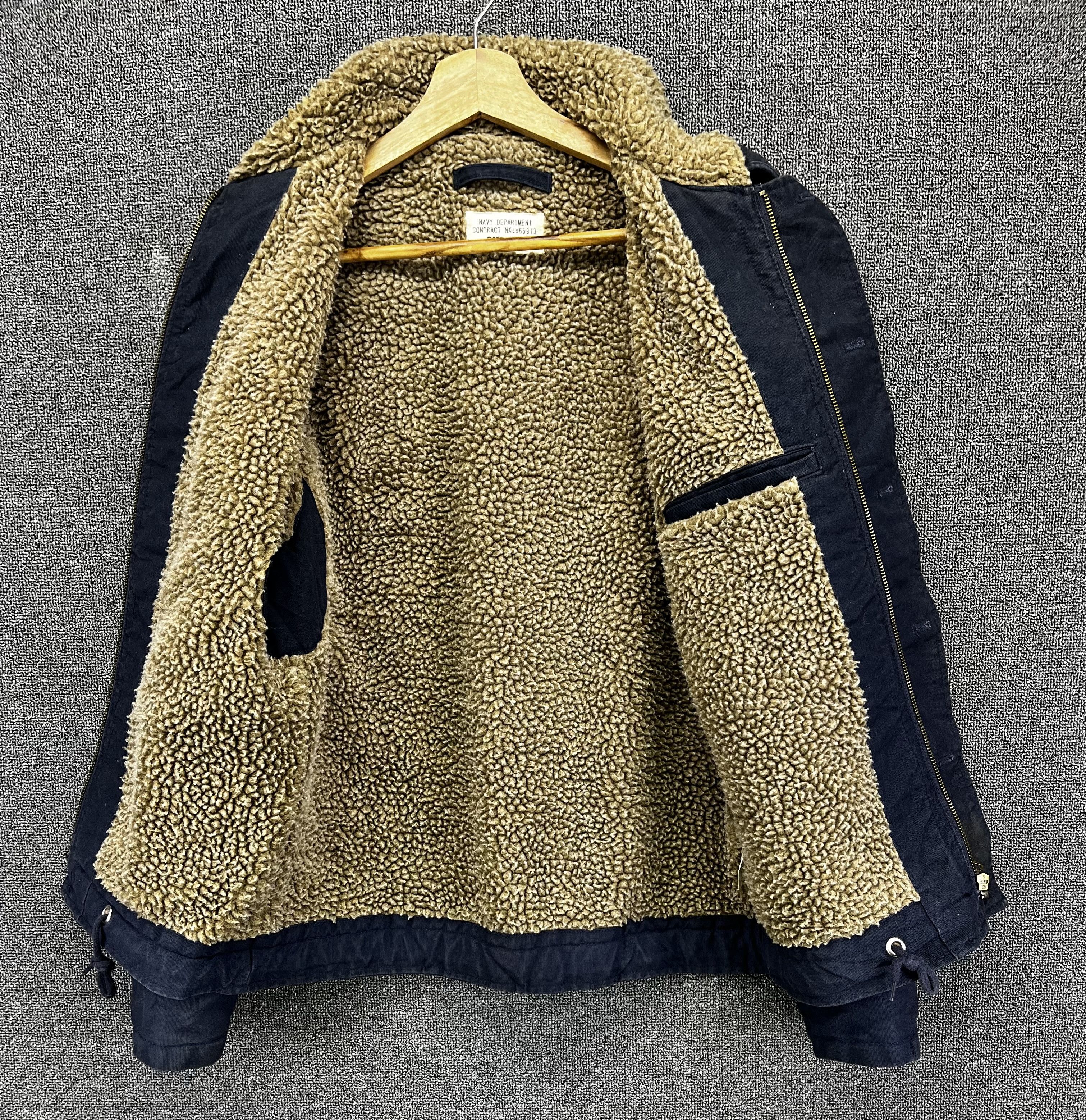 Vintage Vintage Military Rare Usn Navy N1 Deck Jacket Size US L / EU 52-54 / 3 - 6 Thumbnail