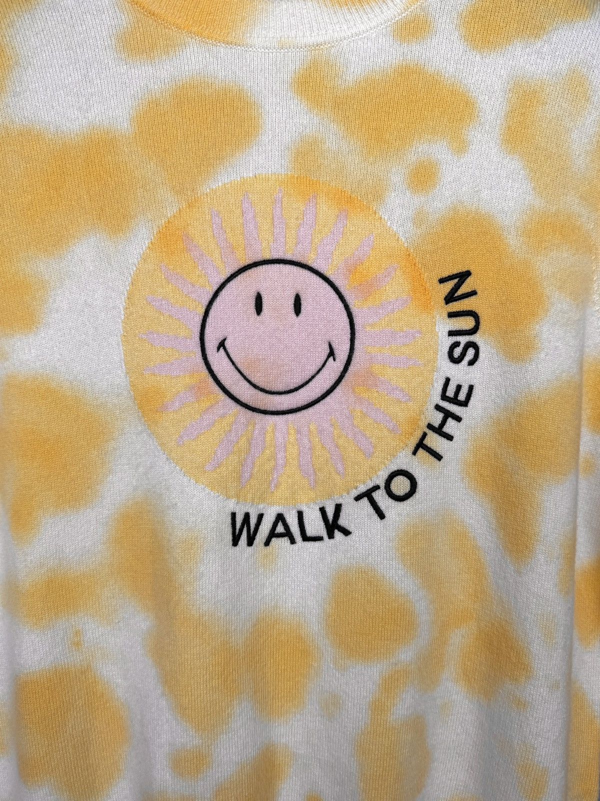 Sandro Sandro Smiley Walk to the Sun Tie-dye Wool Cashmere sweater Size XS / US 0-2 / IT 36-38 - 3 Thumbnail
