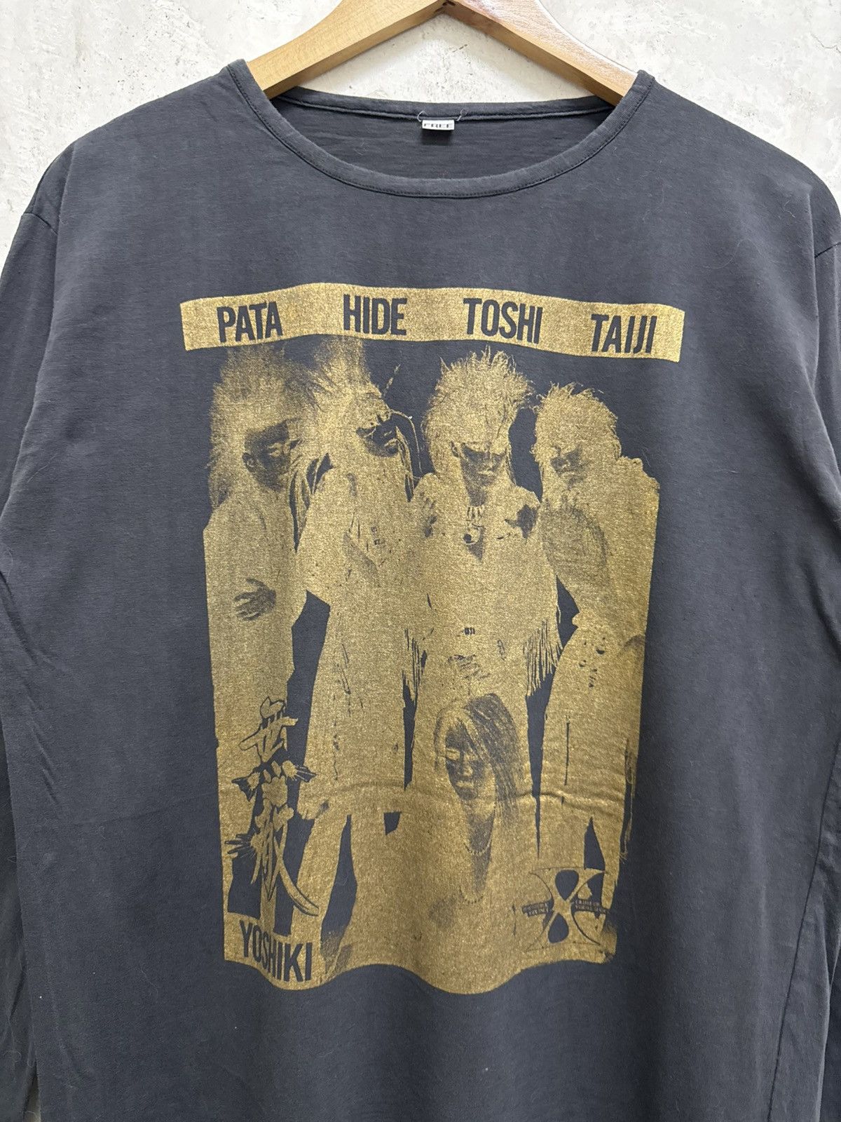 Vintage Vintage X Japan Yoshiki L/S Heavy Metal Band Tee Size US M / EU 48-50 / 2 - 2 Thumbnail