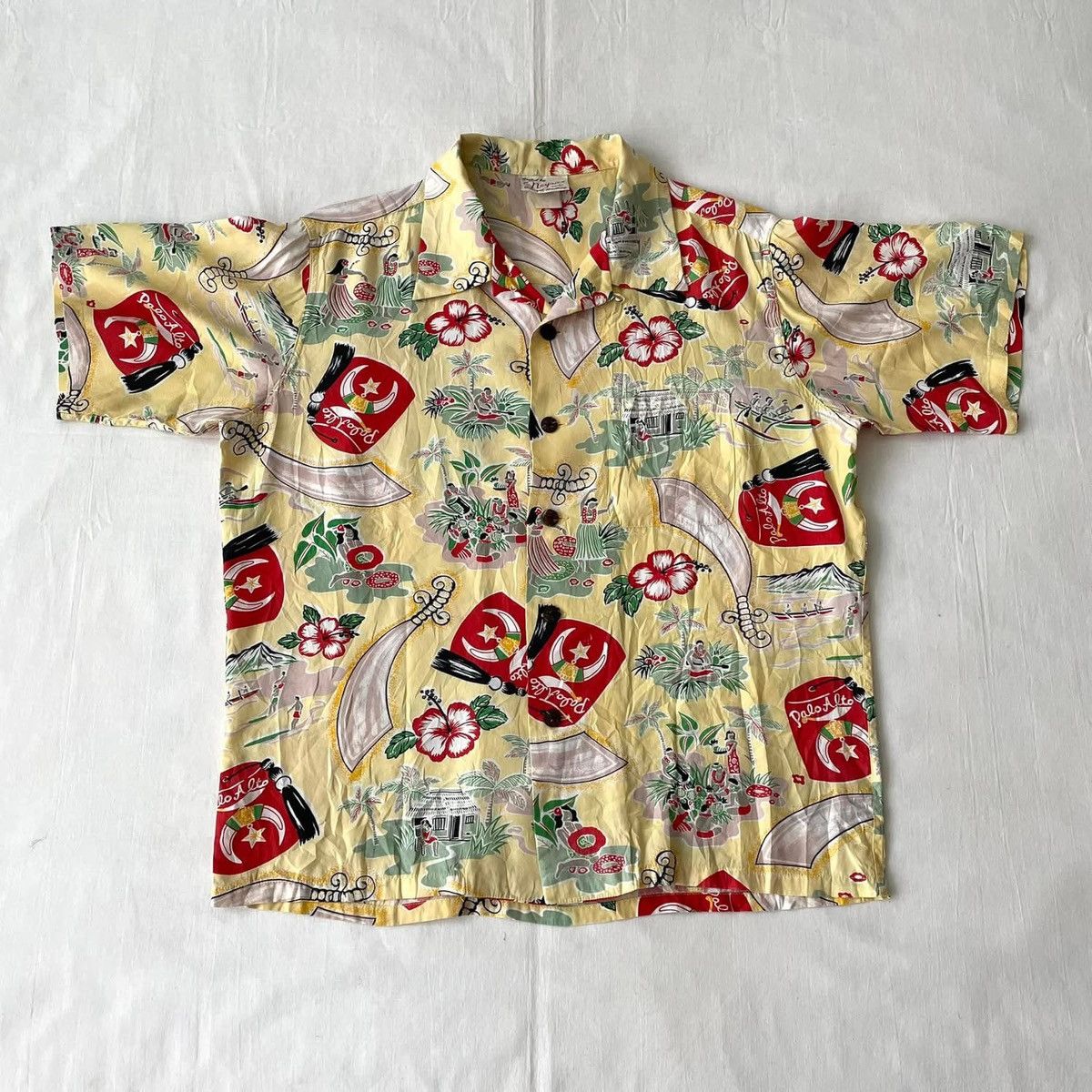 Sun Surf Japan Neyries Rayon Hawaiian Shirts 40s Style Size US L / EU 52-54 / 3 - 9 Thumbnail
