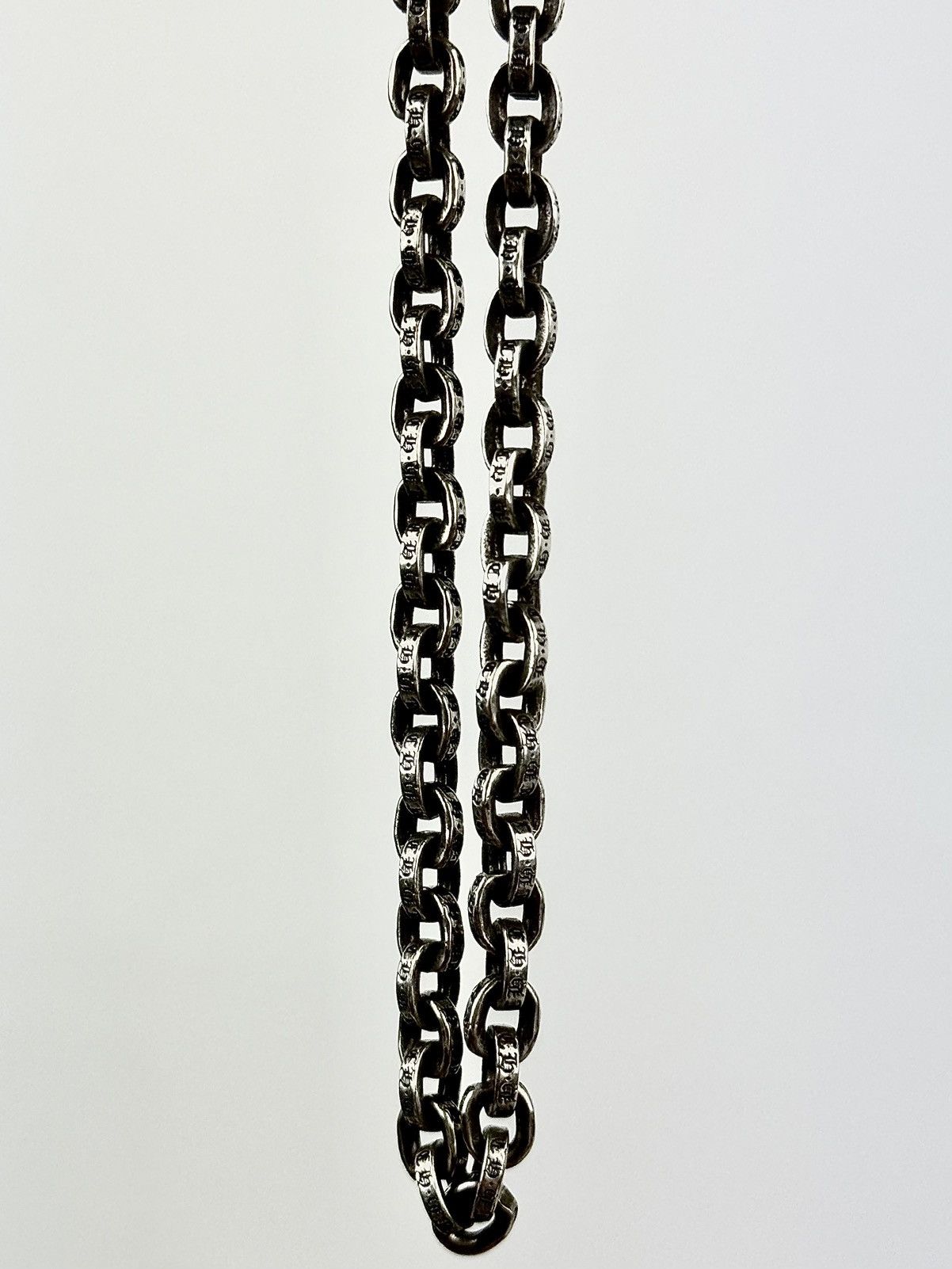 Chrome Hearts Chrome Hearts - Paper Chain - Silver Necklace 18" Size ONE SIZE - 4 Thumbnail