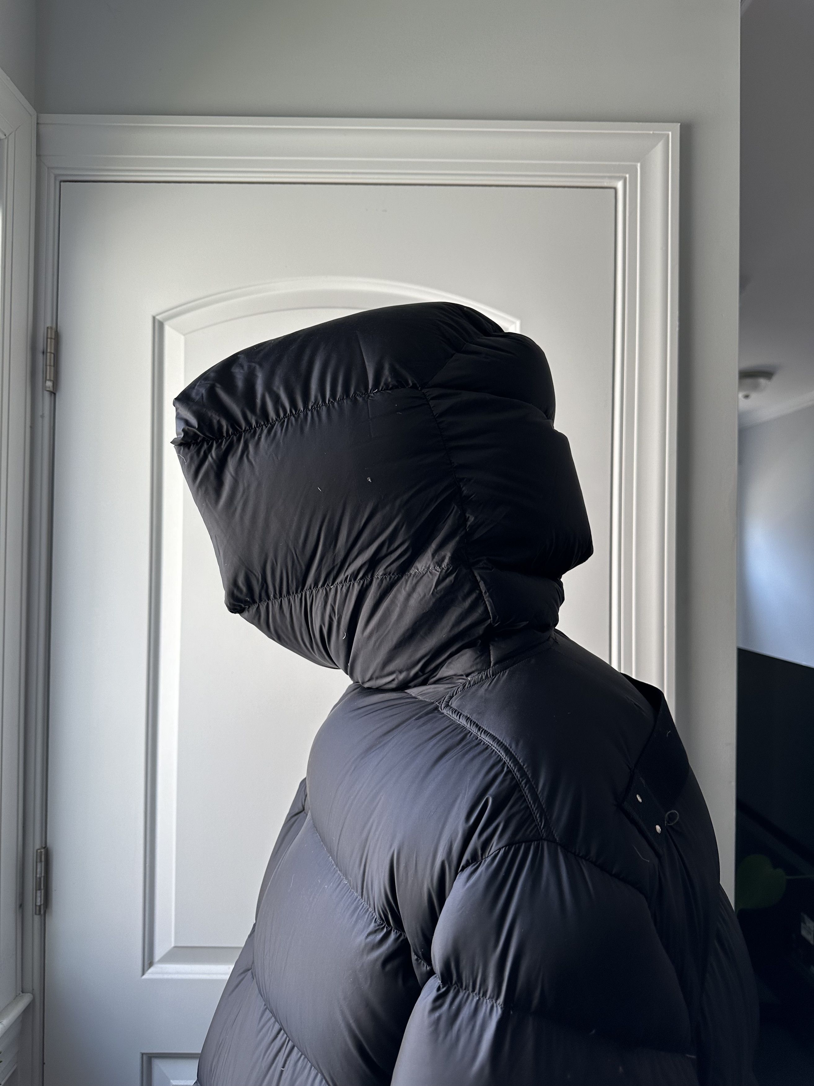 Rick Owens Black LS Liner Down Coat / Puffer Size US XS / EU 42 / 0 - 6 Thumbnail