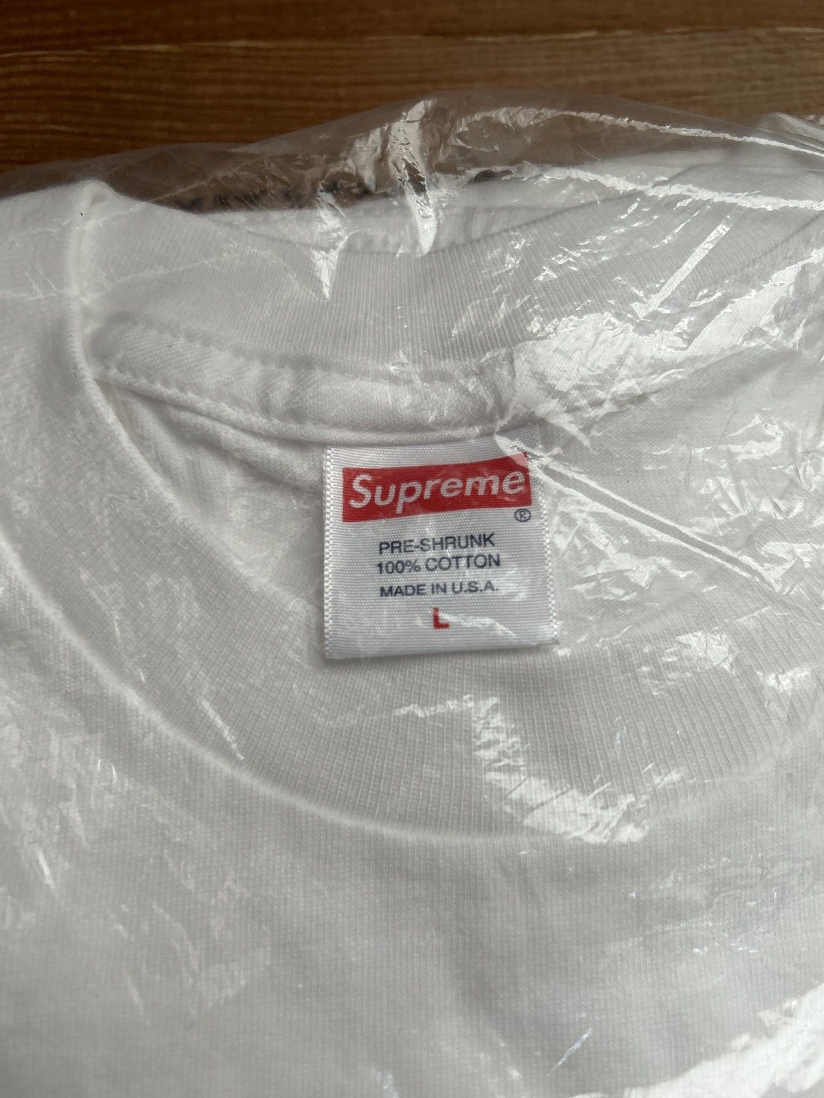 Supreme Supreme Afro Skater Shadow White Tee Shirt Size US L / EU 52-54 / 3 - 3 Thumbnail