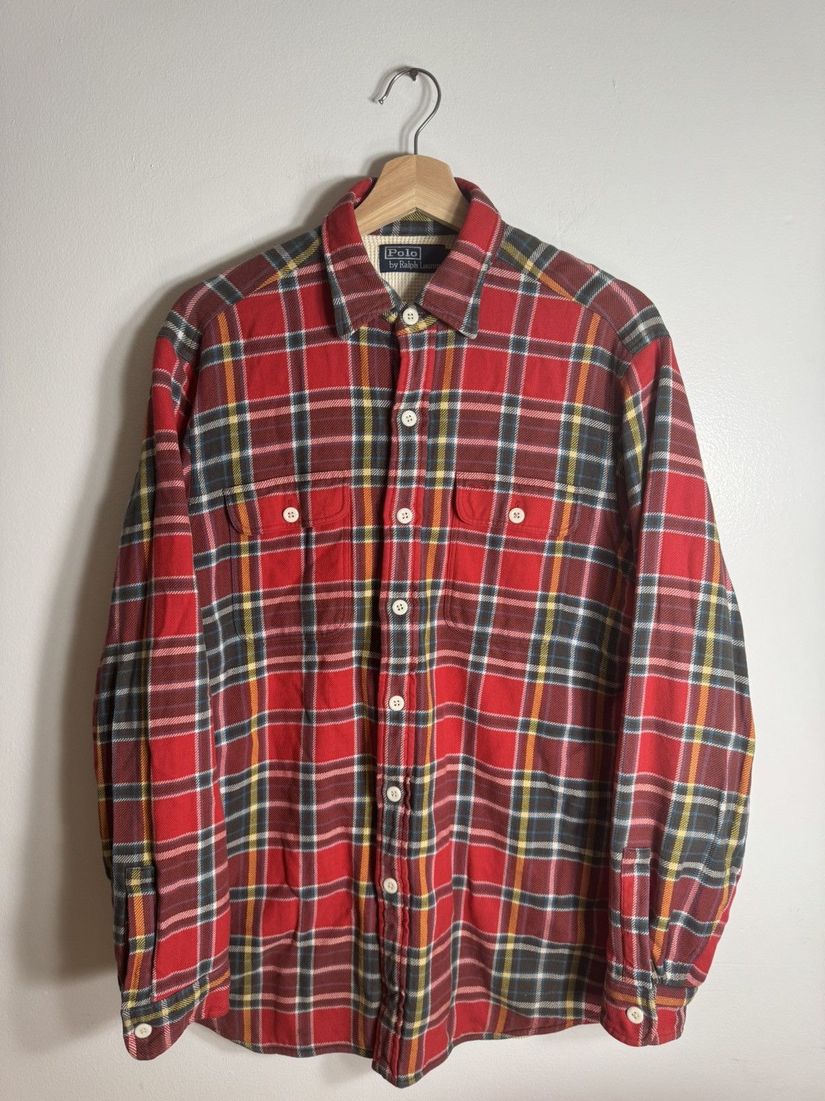 Polo Ralph Lauren × RRL Ralph Lauren Polo thermal lined flannel Size US M / EU 48-50 / 2 - 1 Thumbnail