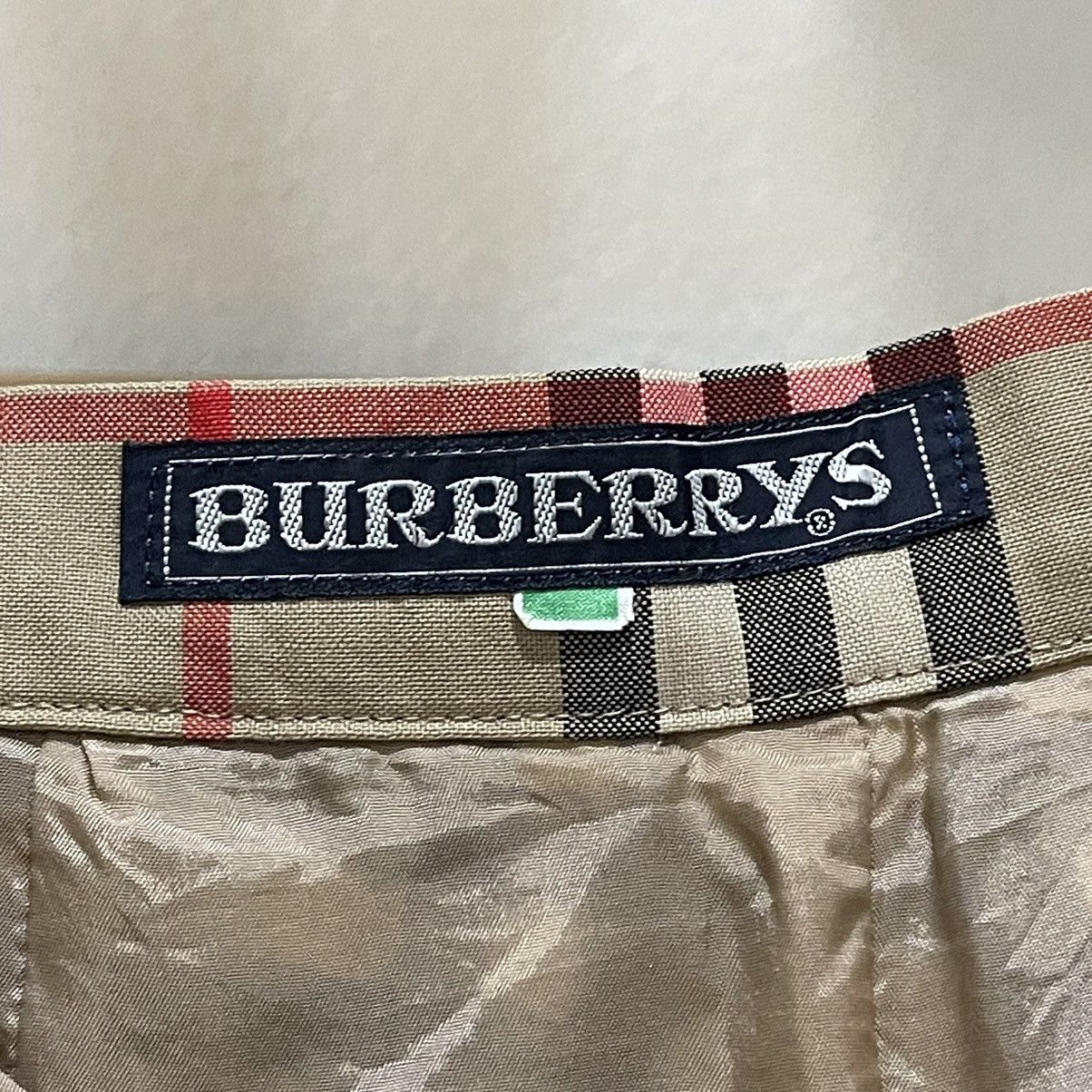 Burberry 🔥Vintage 90s🔥Burberrys Nova Check Midi Skirt Size 27" / US 4 / IT 40 - 13 Thumbnail