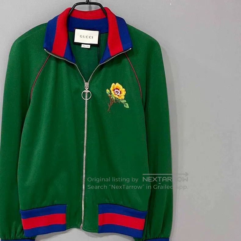 Gucci Gucci Embroidered animal small flower striped jacket Size M / US 6-8 / IT 42-44 - 2 Thumbnail