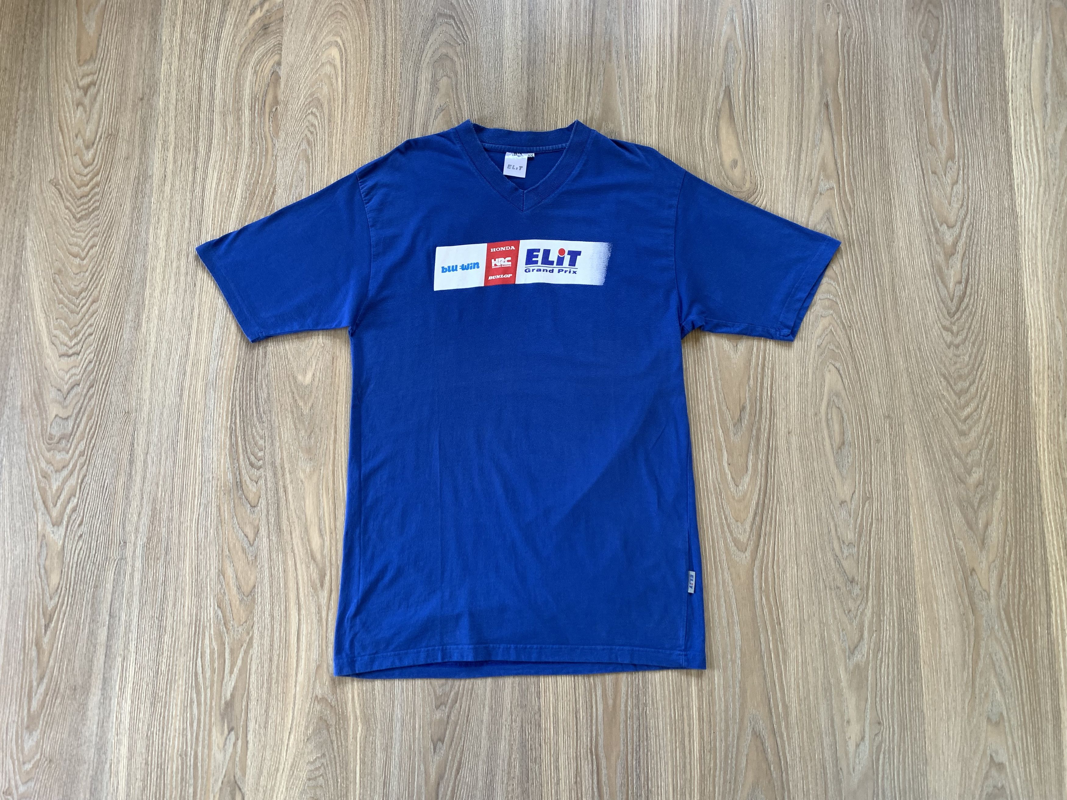 Vintage Elit Honda Racing Dunlop Grand Prix T-Shirt