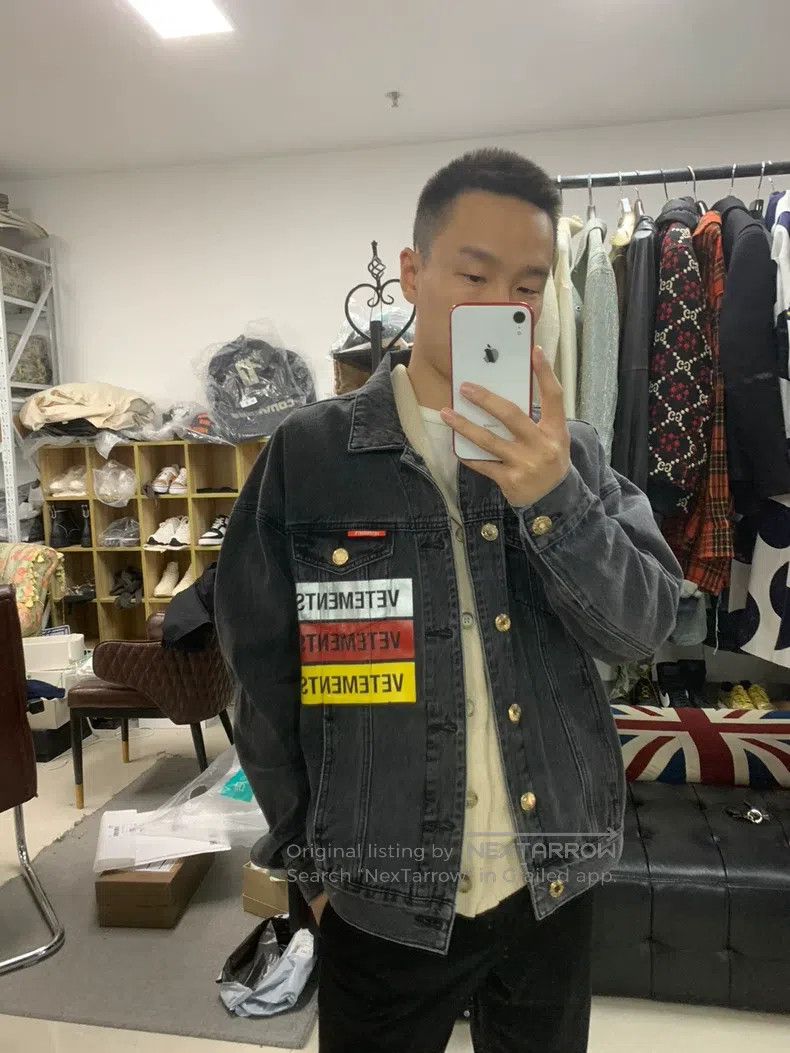 Vetements Vetements Denim Jacket Size L Size US L / EU 52-54 / 3 - 9 Thumbnail