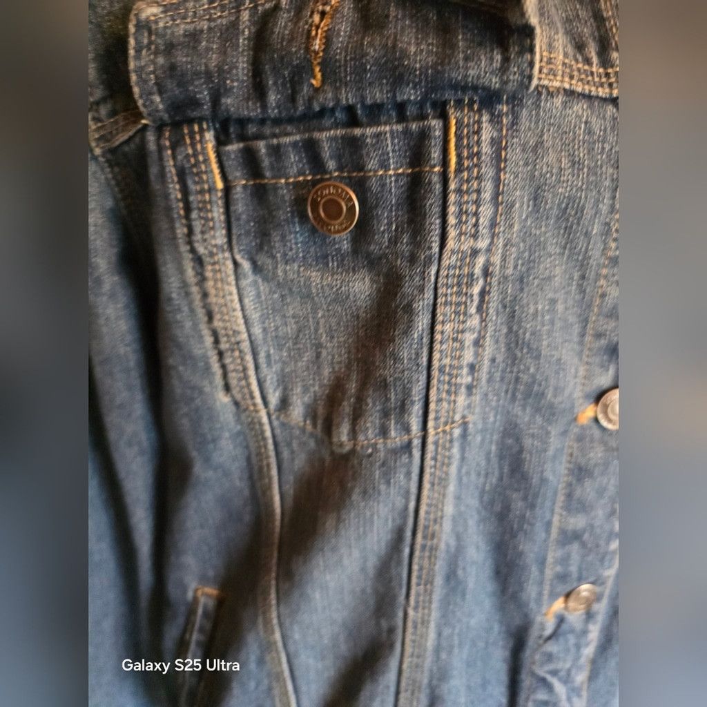 Sonoma Sonoma Denim Jacket with Heart Pin Size XXL / US 16-18 / IT 52-54 - 6 Thumbnail
