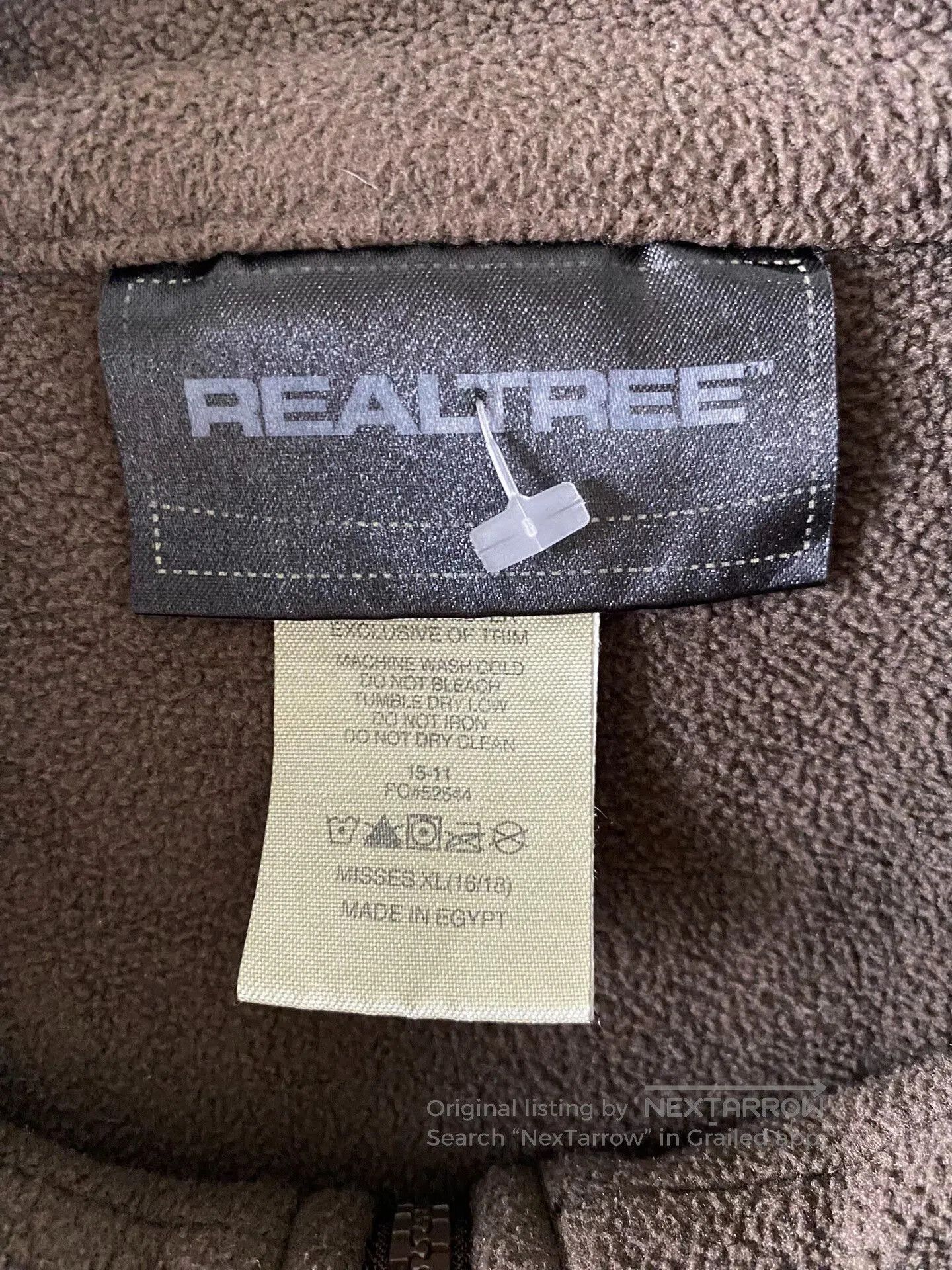 Realtree Realtree Vintage Fleece Sweatshirt XL. Size US XL / EU 56 / 4 - 5 Thumbnail