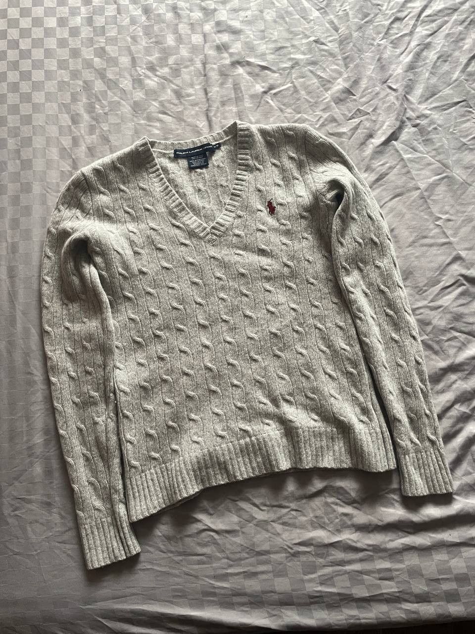 Polo Ralph Lauren VINTAGE Polo Ralph Lauren Women Sweater M Wool Chunky Knit Size M / US 6-8 / IT 42-44 - 1 Thumbnail