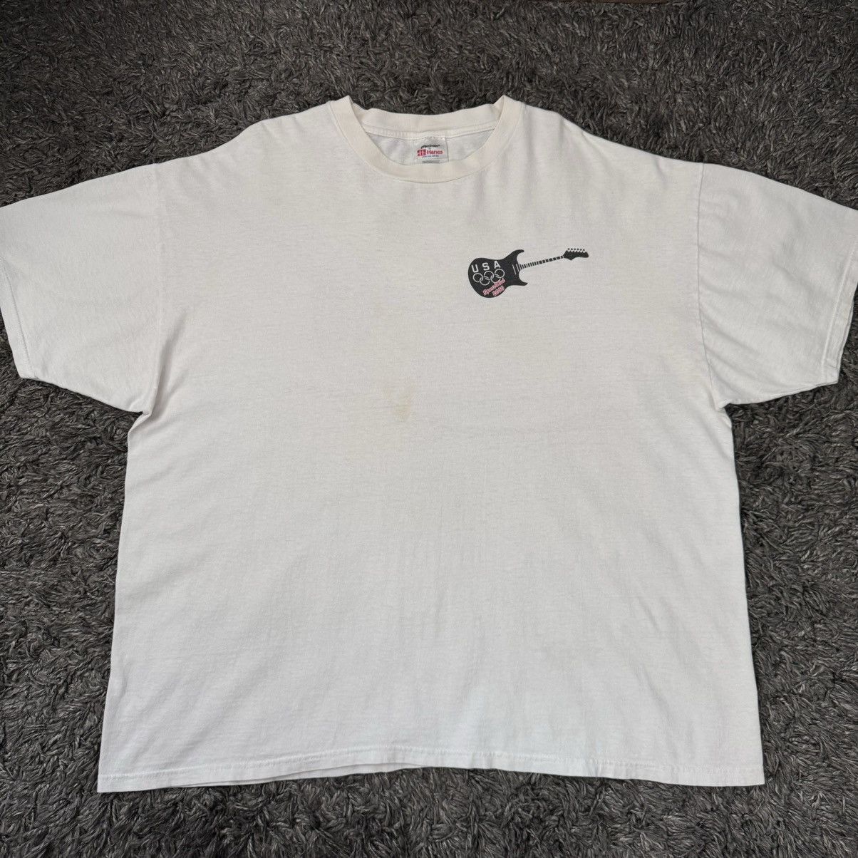 Hanes × USA Olympics × Vintage Vintage USA Olympic Music Festival 90s T-shirt Size US XXL / EU 58 / 5 - 4 Thumbnail