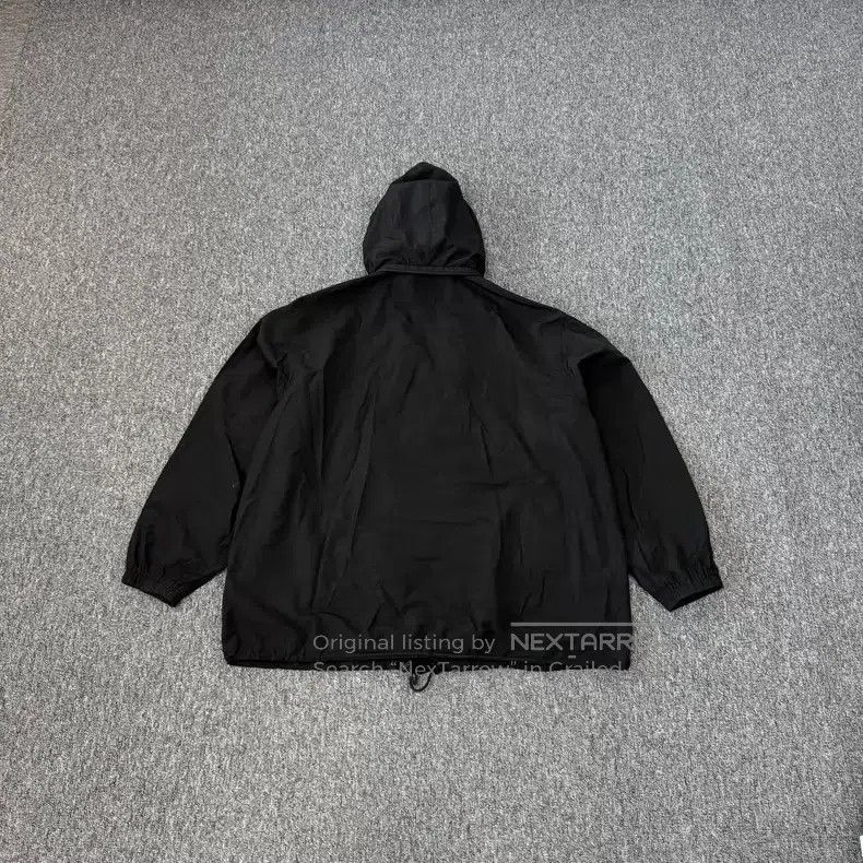 Balenciaga Balenciaga Black Hooded Single Breasted Windbreaker Jacket Size US S / EU 44-46 / 1 - 2 Thumbnail