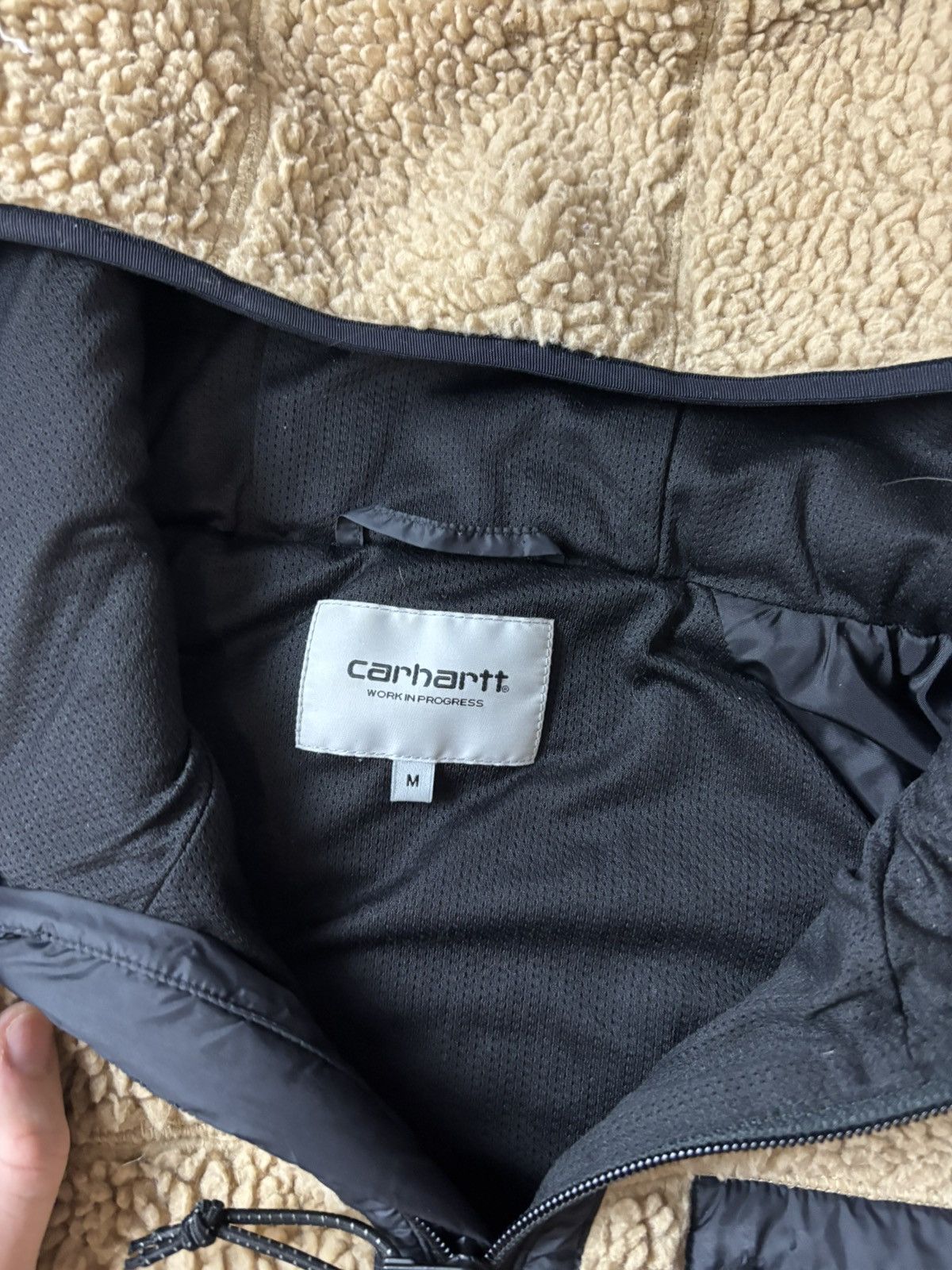 Carhartt × Vintage Vintage Streetwear Sherpa Carhartt Boxi Logo Size US M / EU 48-50 / 2 - 4 Thumbnail